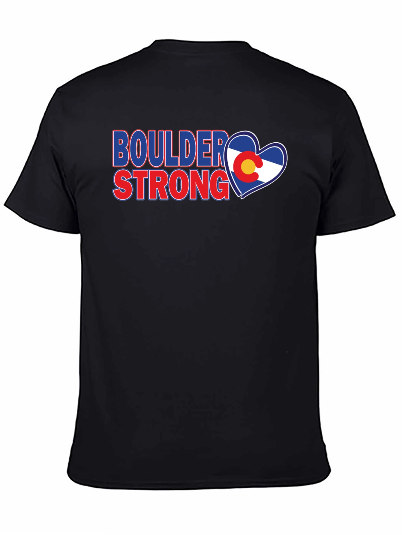 Boulder Strong Colorado Heart T-Shirt