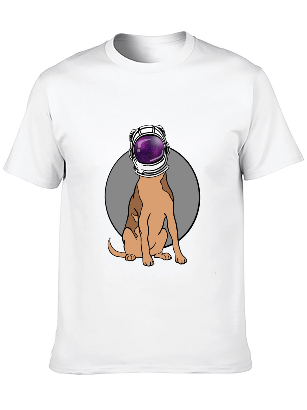 Dog Astronaut Graphic T-Shirt
