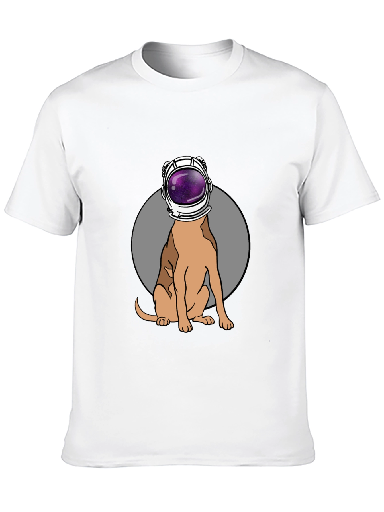 Dog Astronaut Graphic T-Shirt