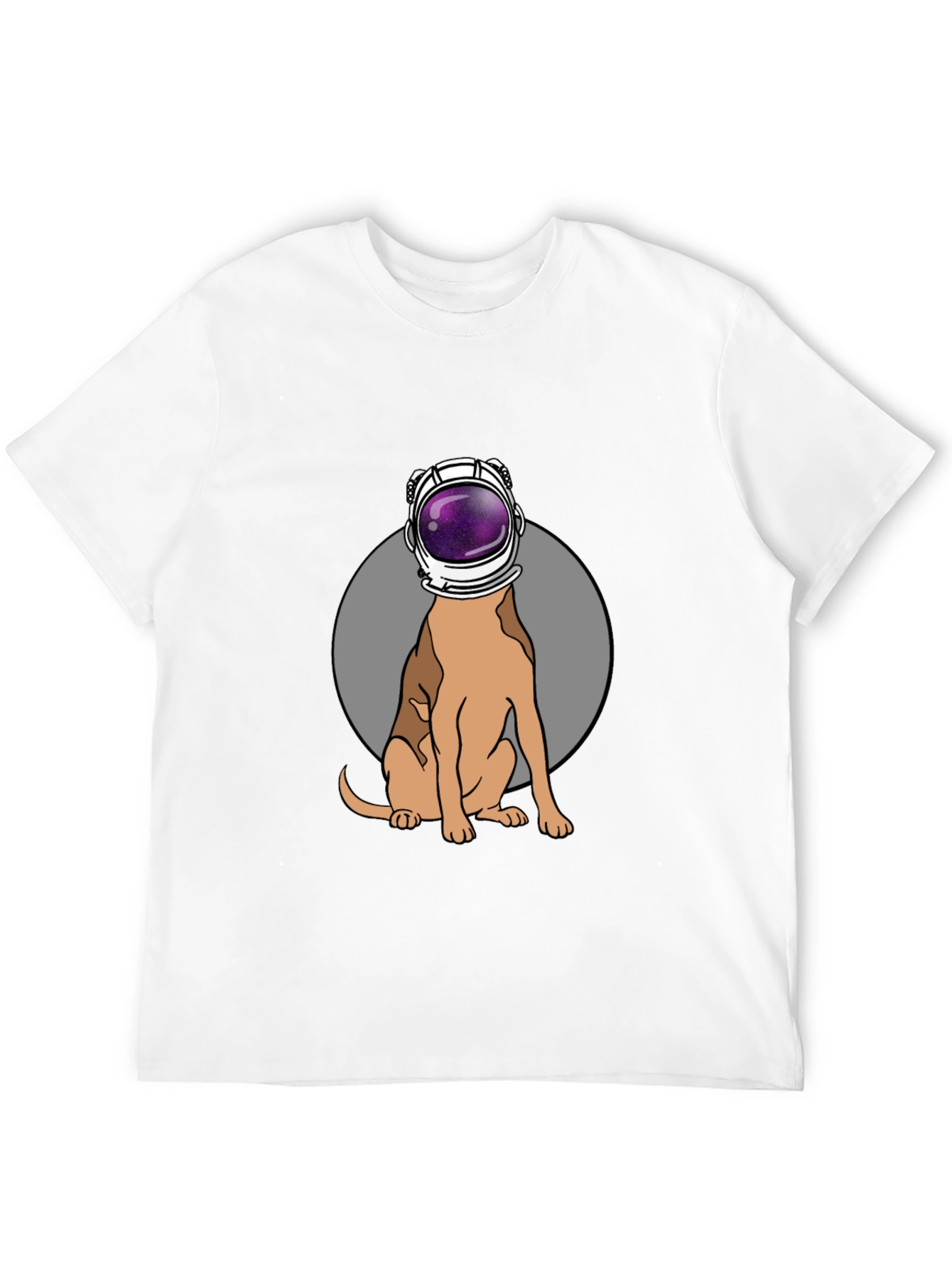 Dog Astronaut Graphic T-Shirt