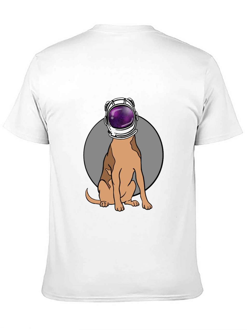 Dog Astronaut Graphic T-Shirt