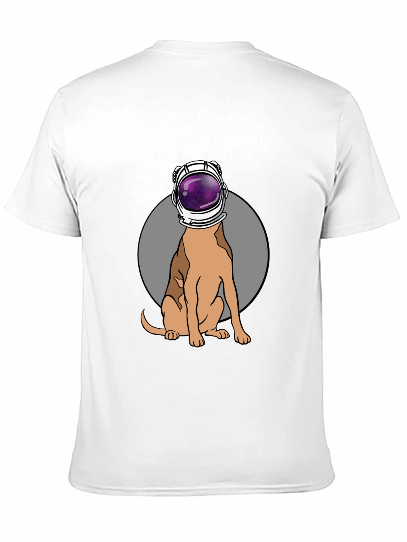 Dog Astronaut Graphic T-Shirt