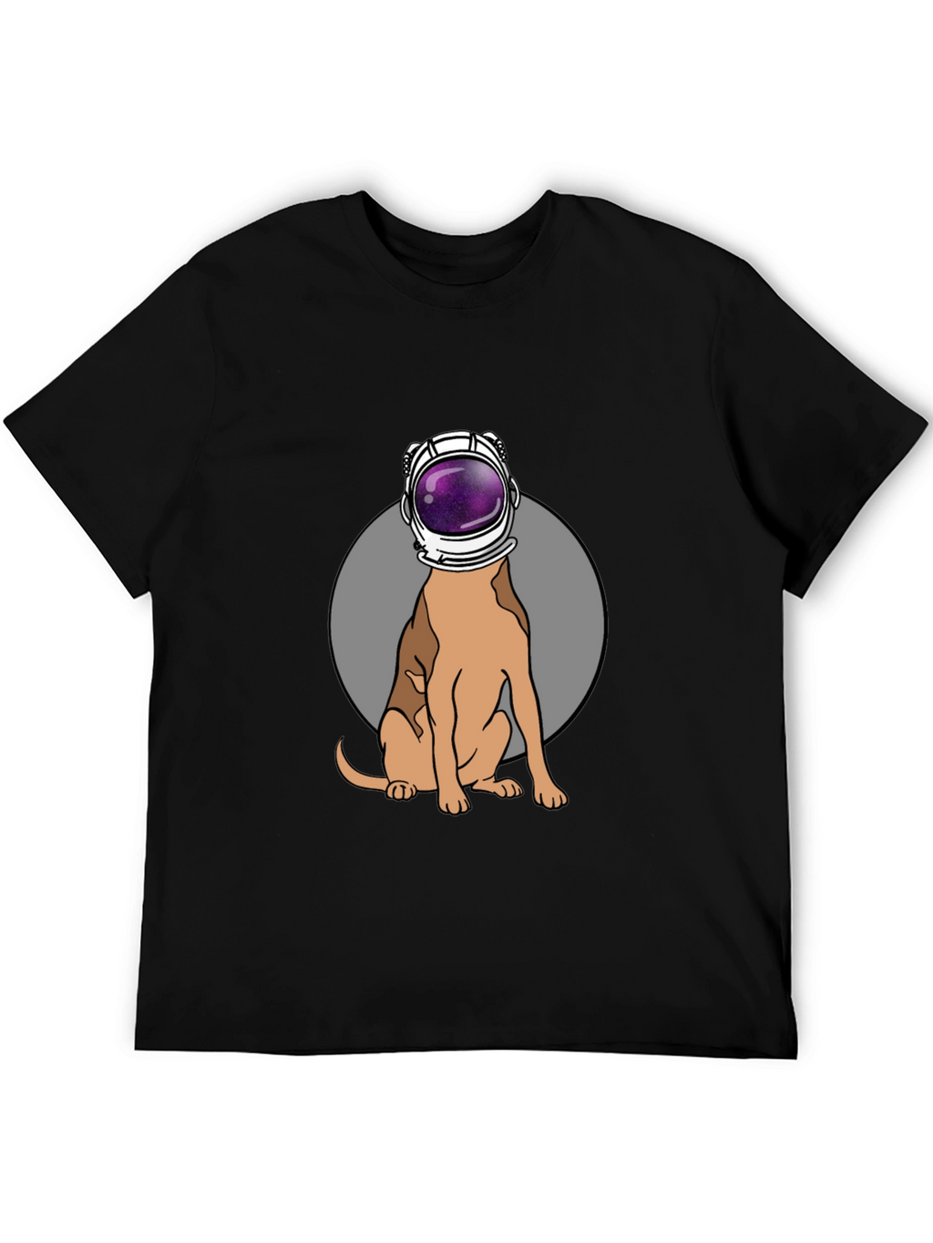 Dog Astronaut Graphic T-Shirt