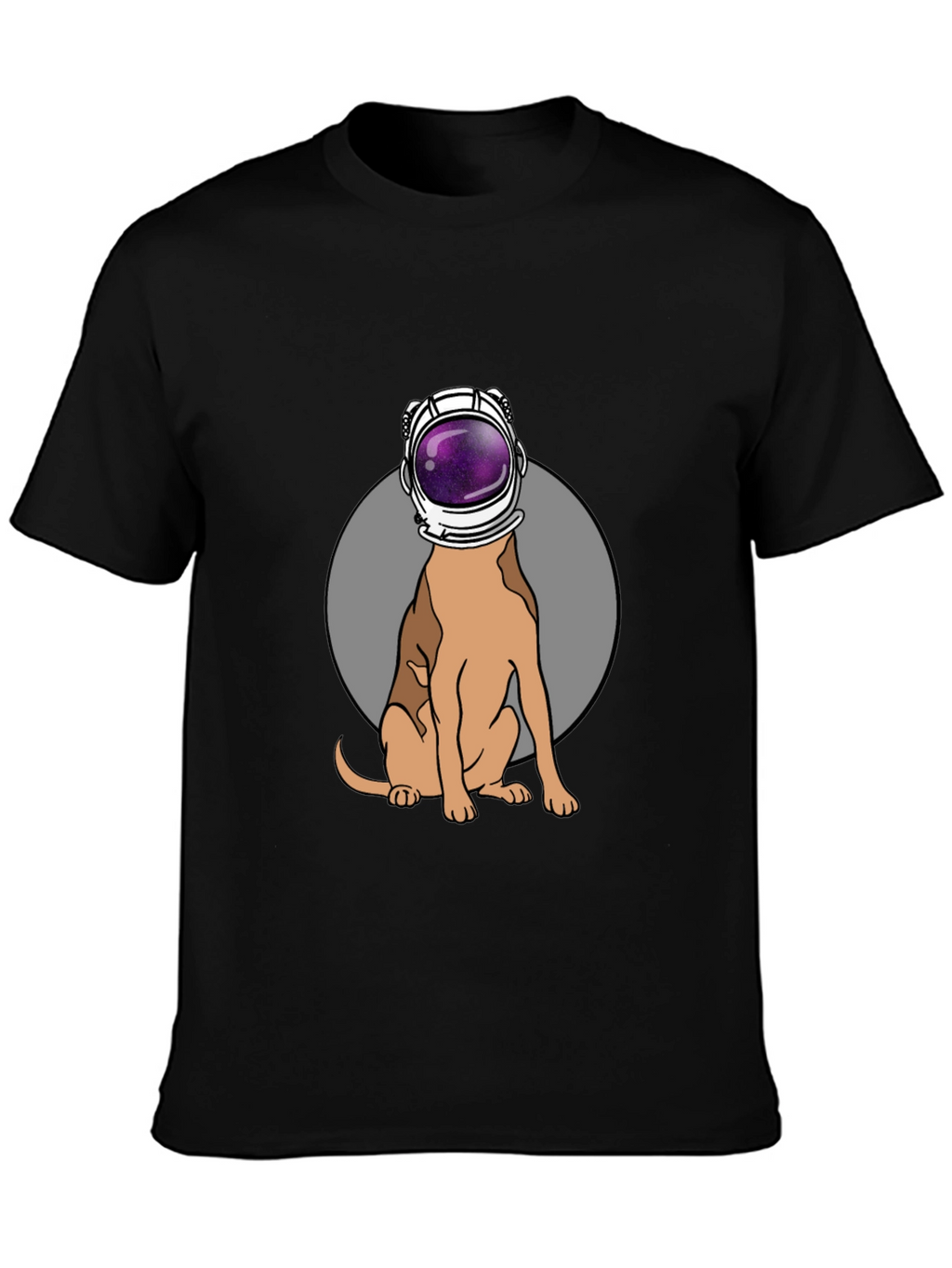 Dog Astronaut Graphic T-Shirt