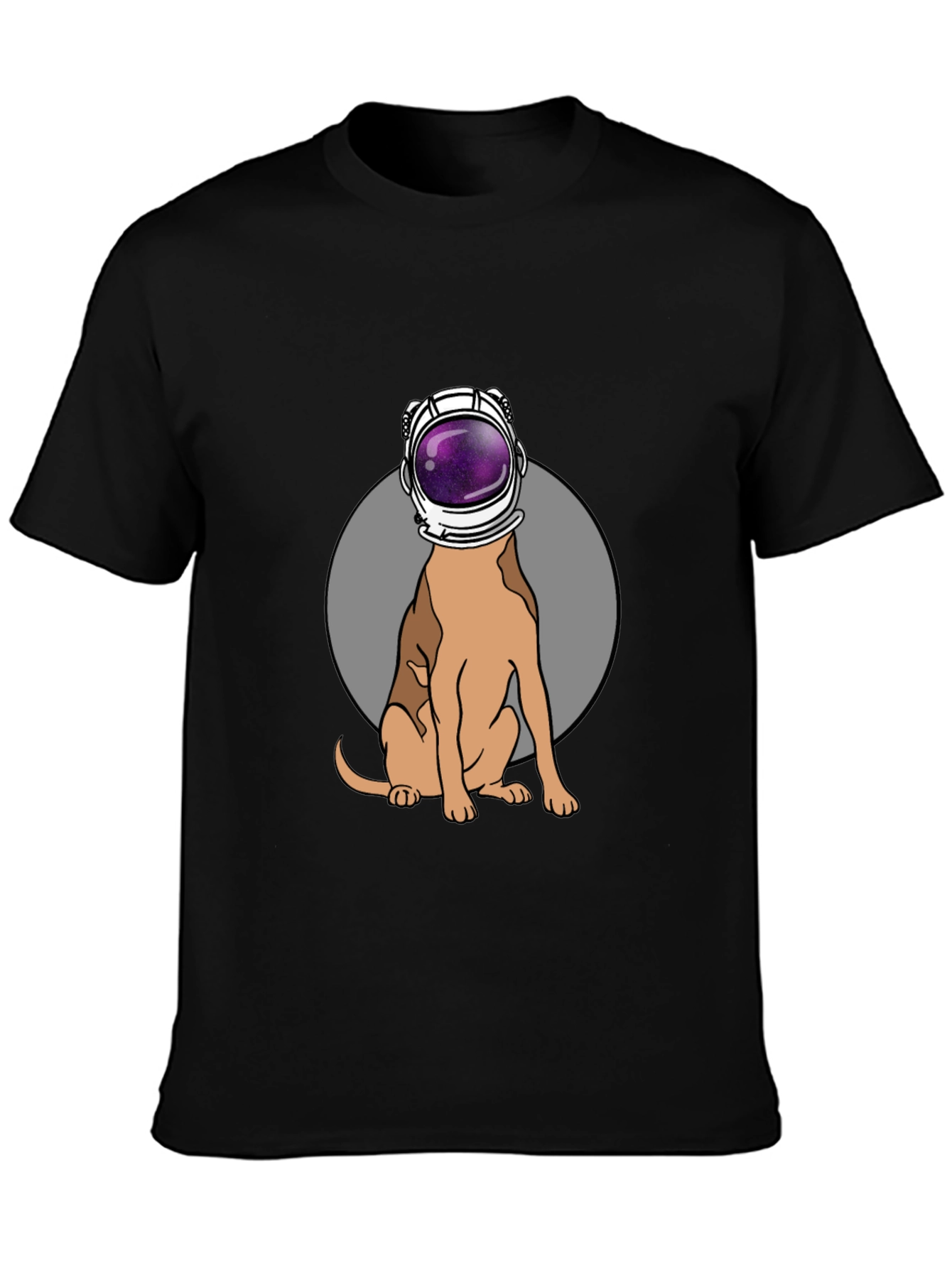 Dog Astronaut Graphic T-Shirt