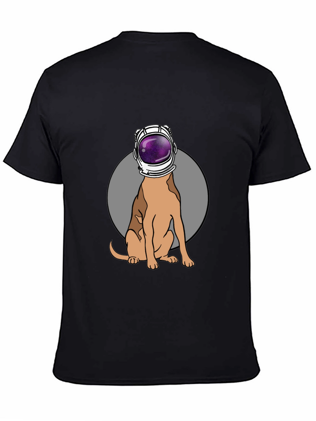 Dog Astronaut Graphic T-Shirt
