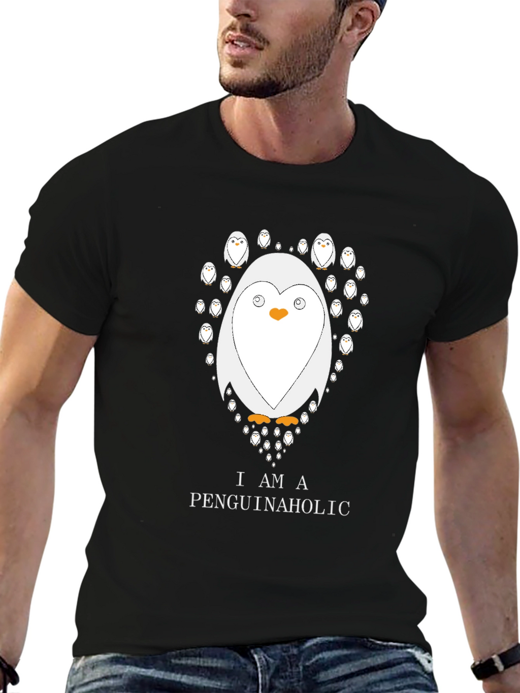 Penguinaholic T-Shirt - Cute Penguin Lover Tee
