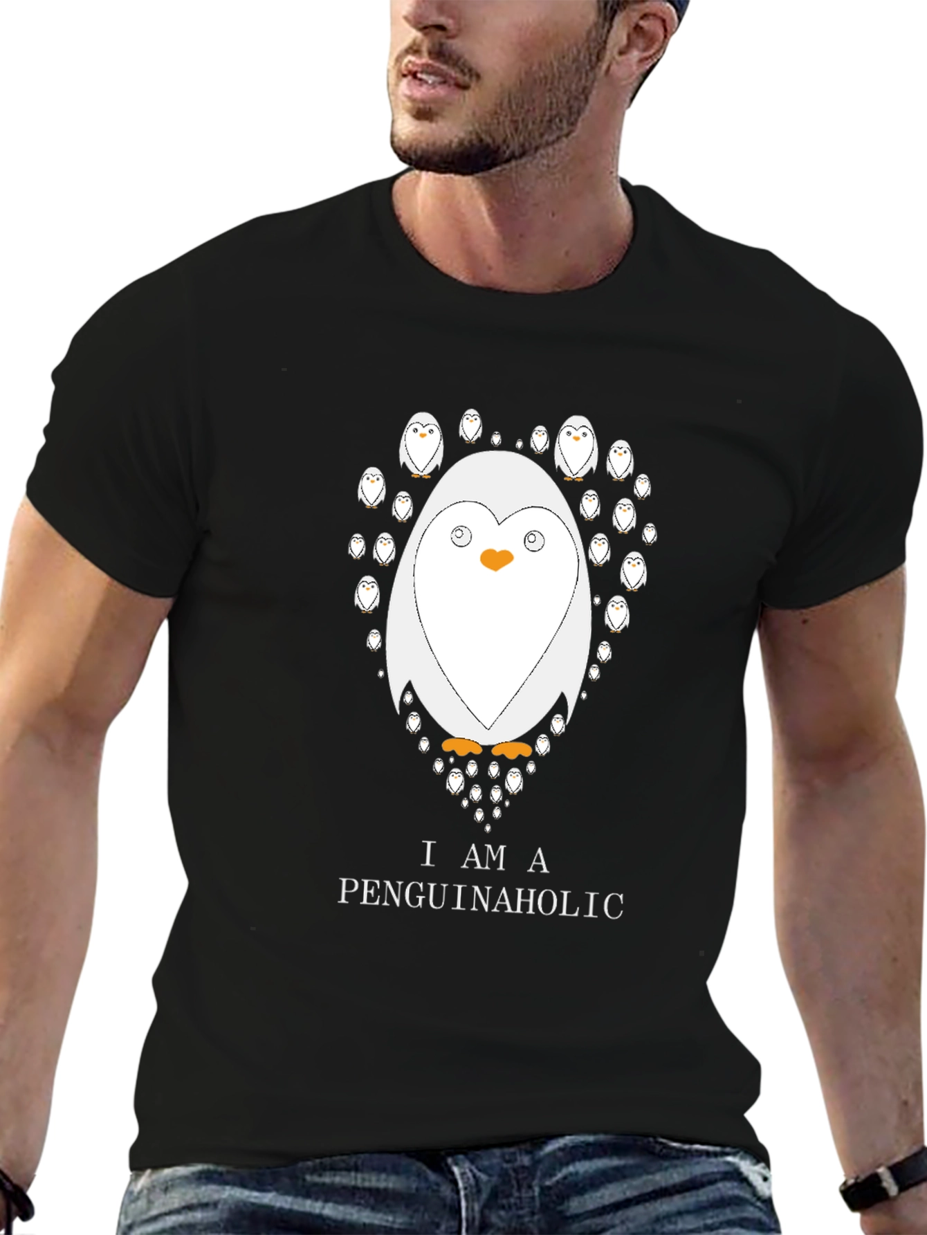 Penguinaholic T-Shirt - Cute Penguin Lover Tee