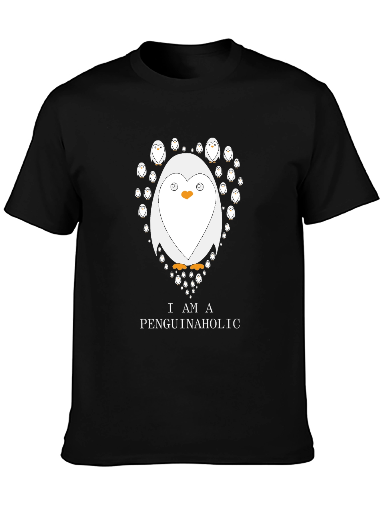 Penguinaholic T-Shirt - Cute Penguin Lover Tee