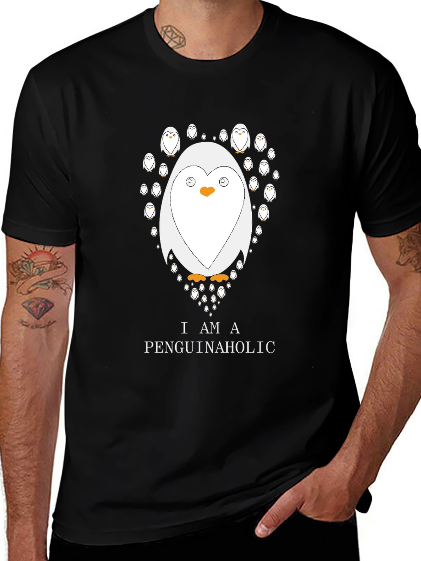 Penguinaholic T-Shirt - Cute Penguin Lover Tee