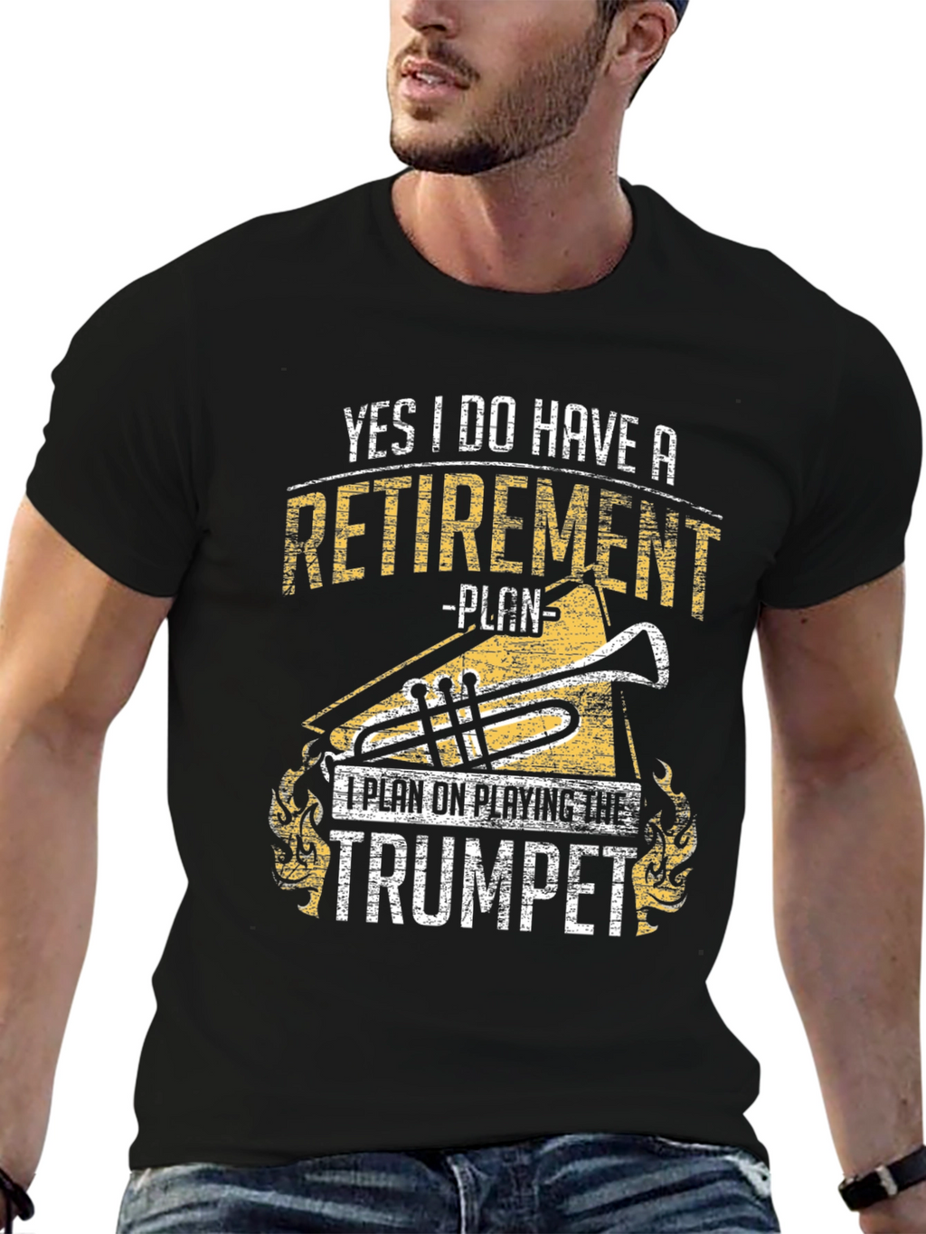 Retirement Trumpet Player T-Shirt