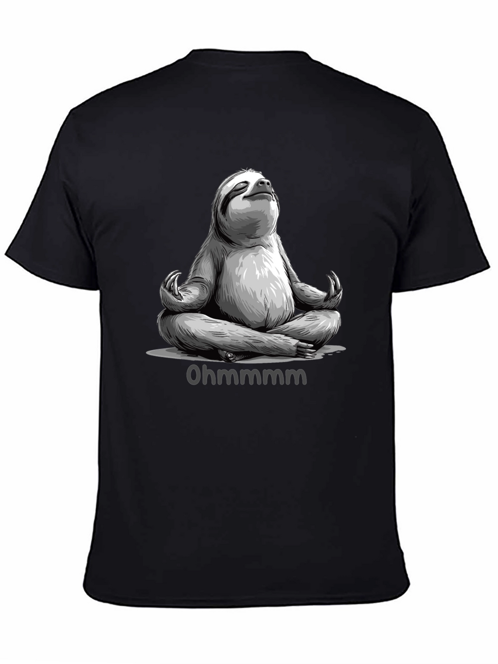 Meditating Sloth T-Shirt - Ohm Funny Yoga Tee