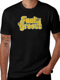 Funky Groove Black Graphic Tee