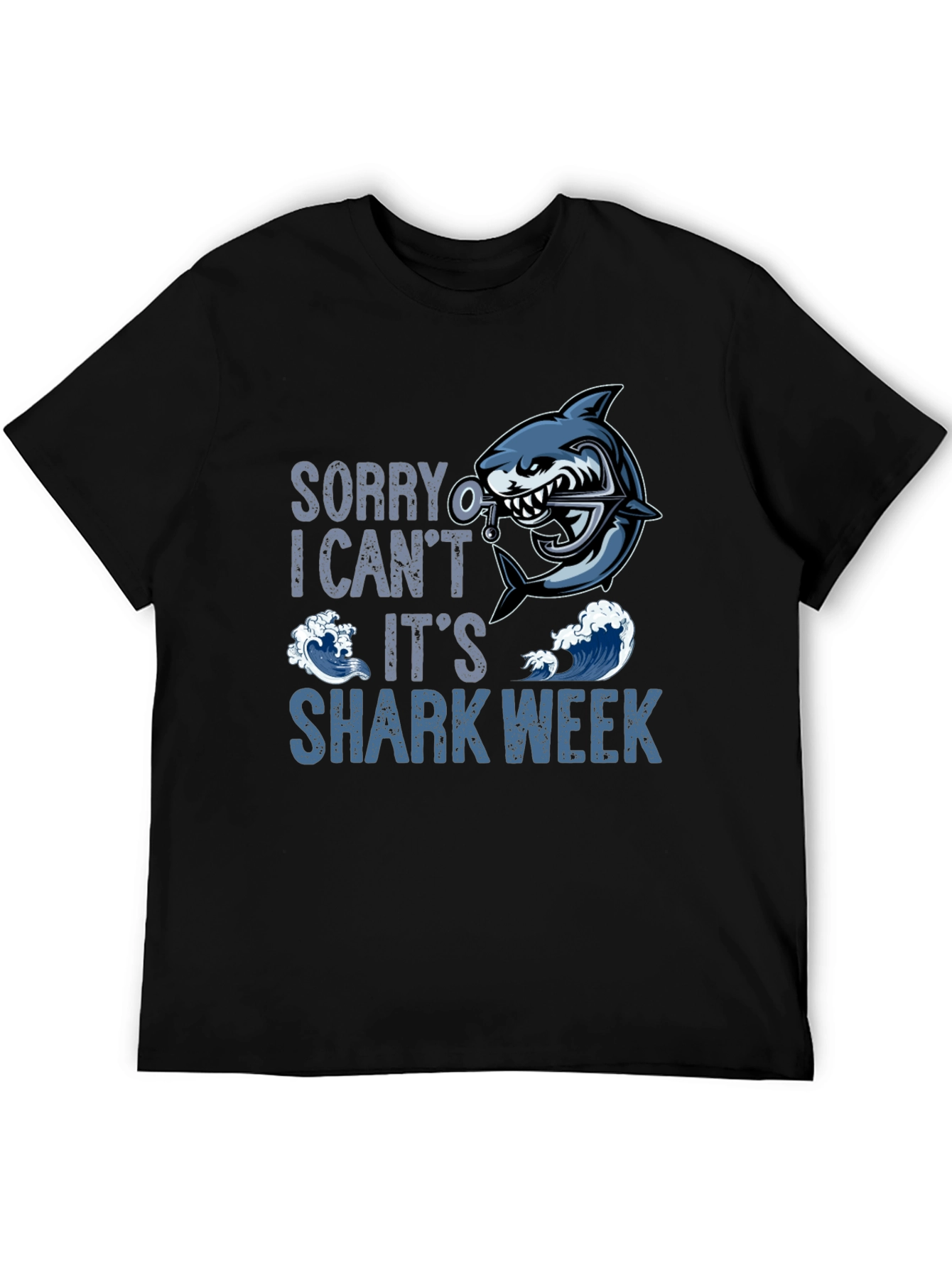 Shark Week T-Shirt - Sorry I Cant - Ocean Lover Tee