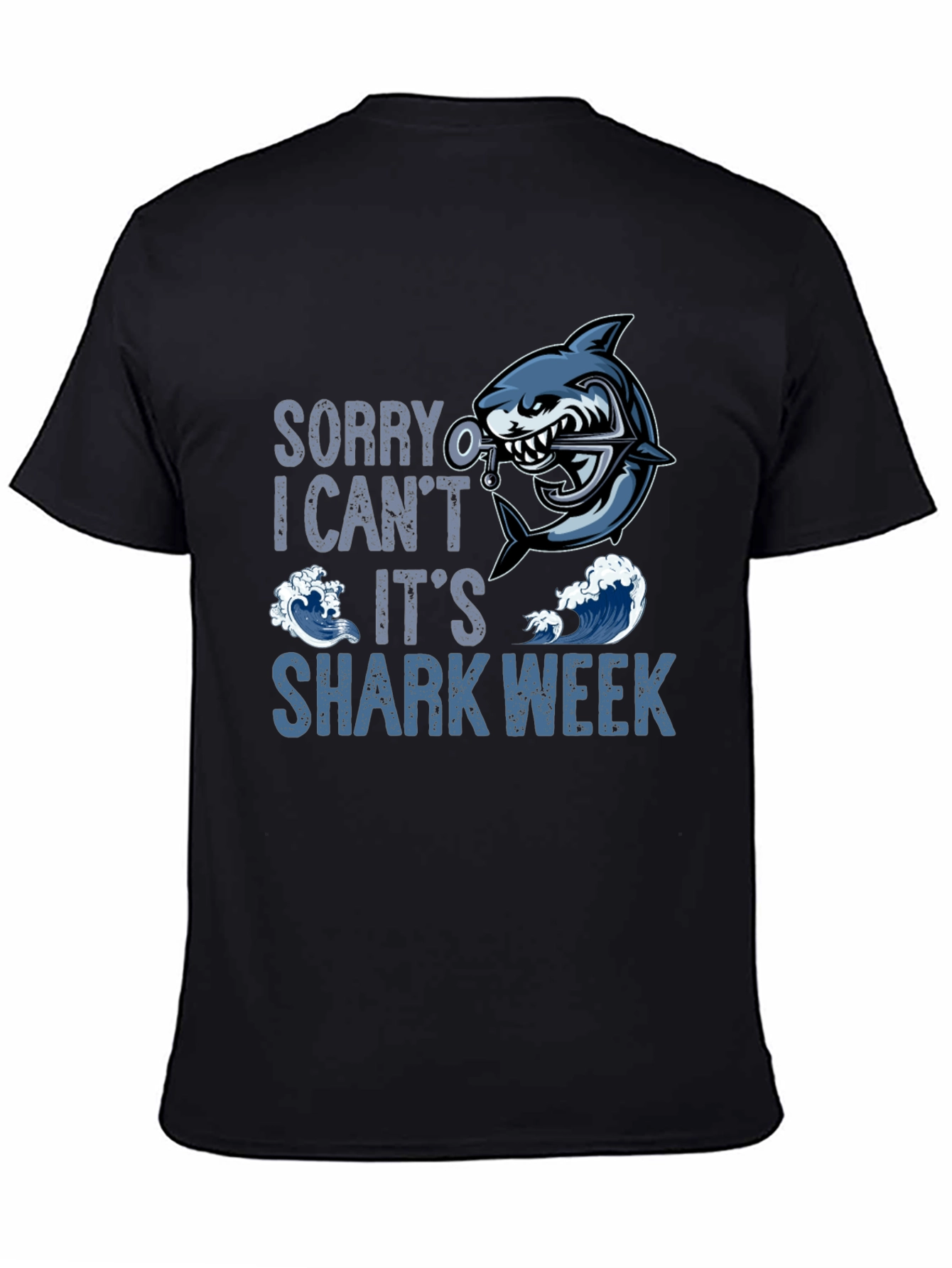 Shark Week T-Shirt - Sorry I Cant - Ocean Lover Tee