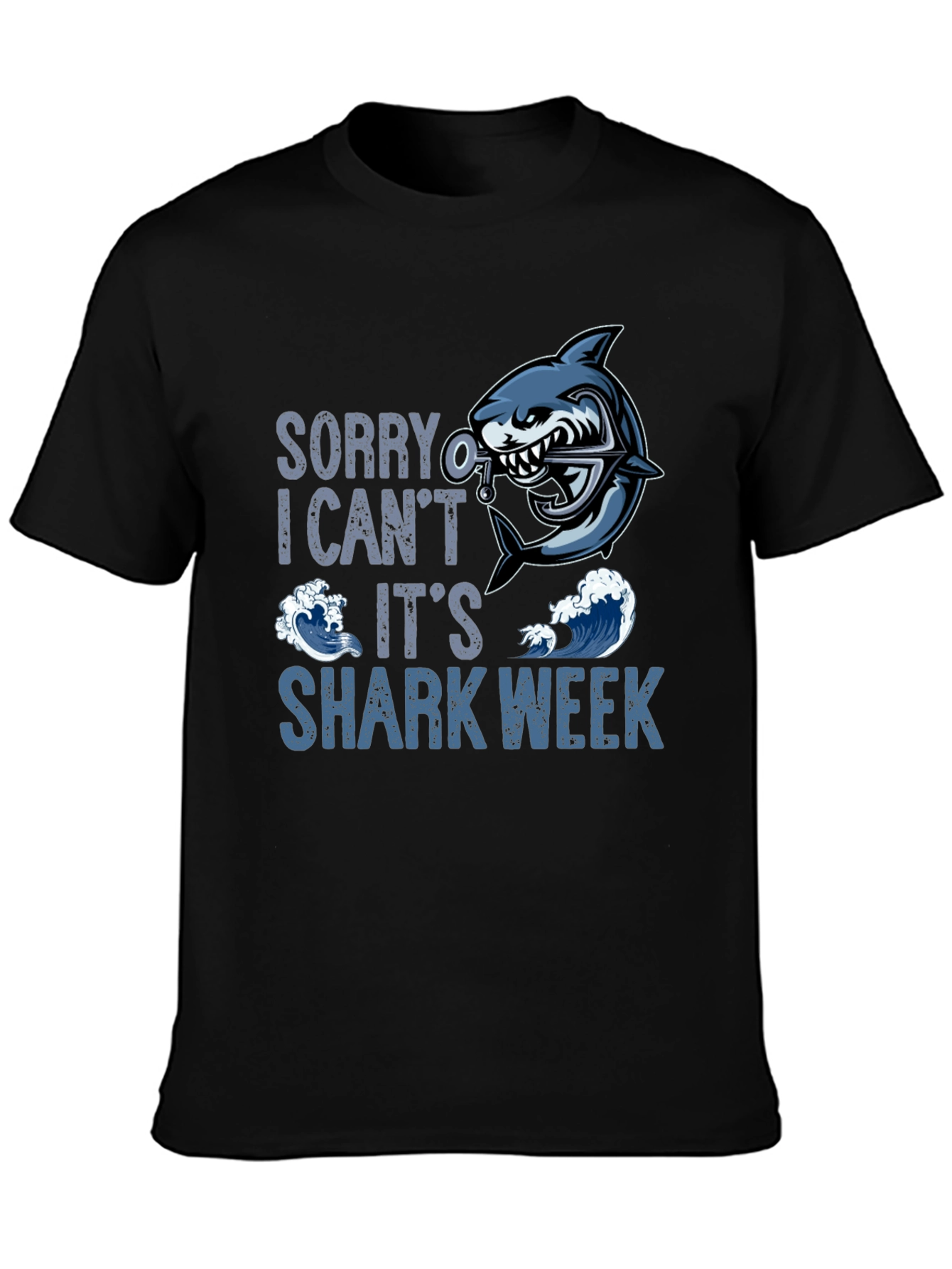 Shark Week T-Shirt - Sorry I Cant - Ocean Lover Tee