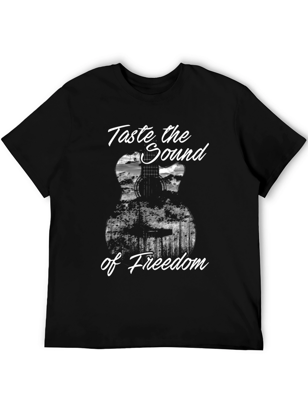 Taste the Sound of Freedom Guitar T-Shirt