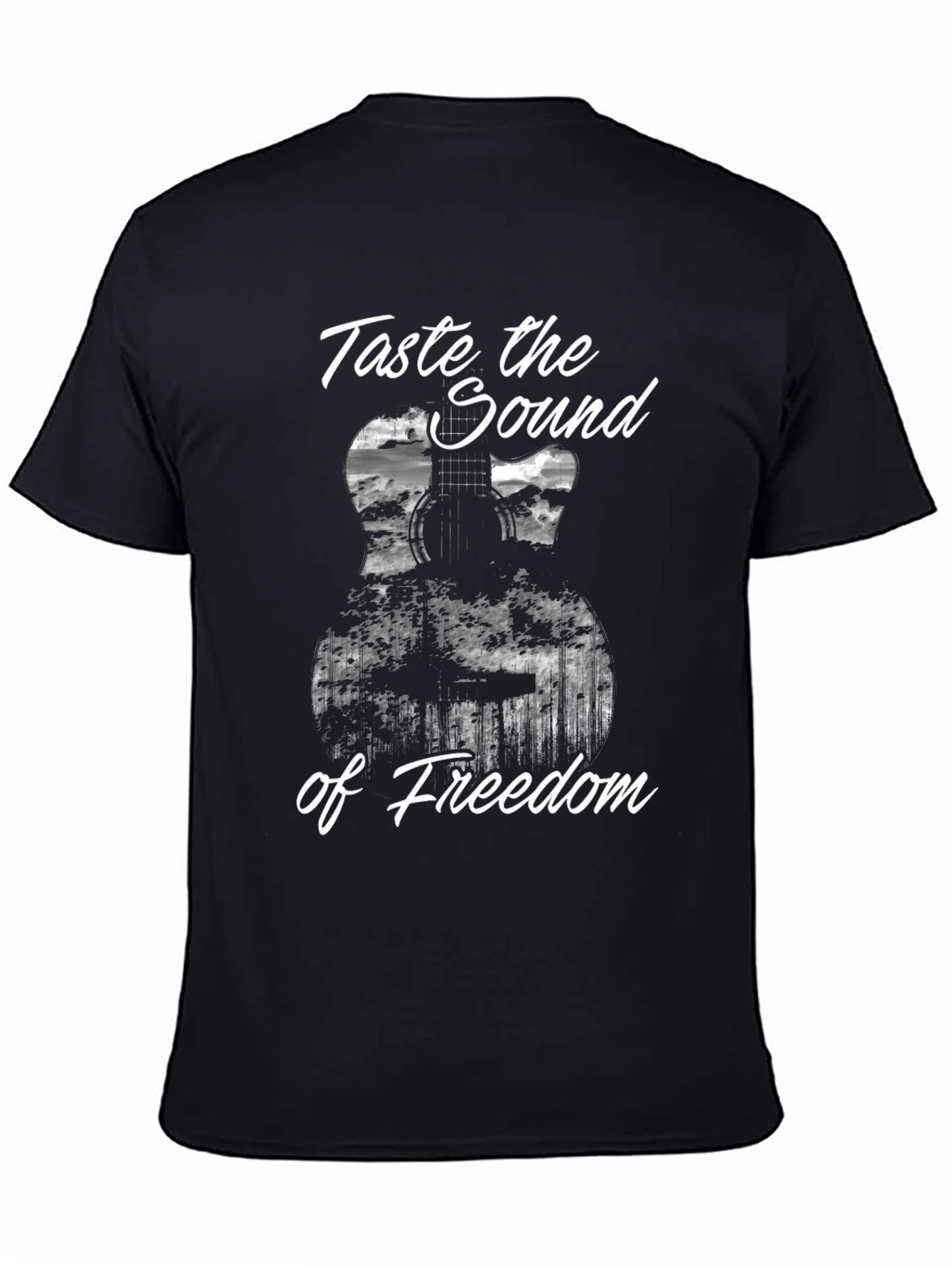Taste the Sound of Freedom Guitar T-Shirt