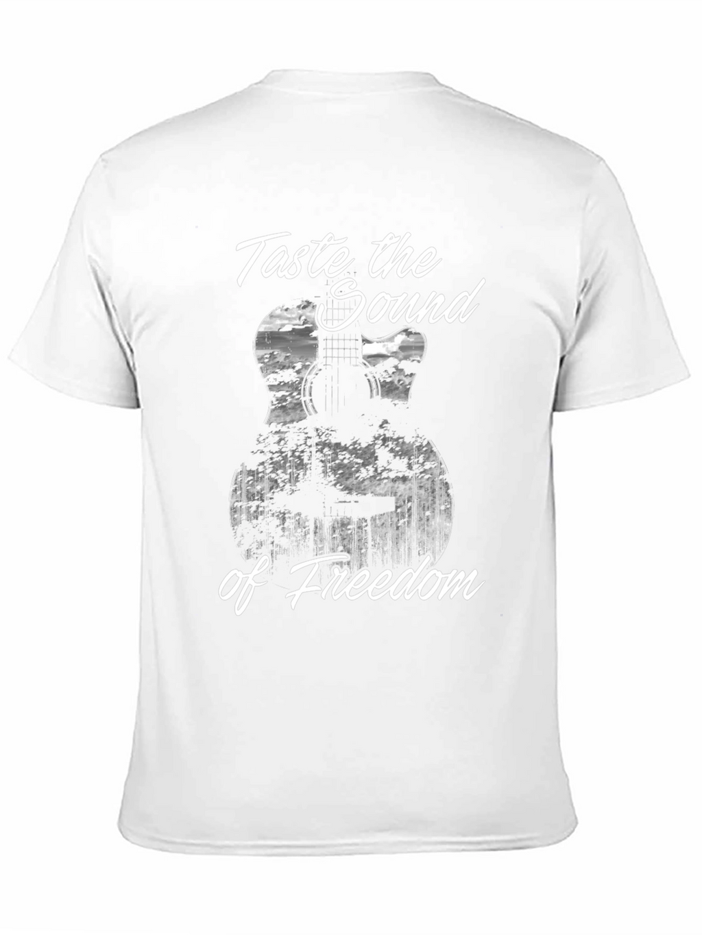 Taste the Sound of Freedom Guitar T-Shirt