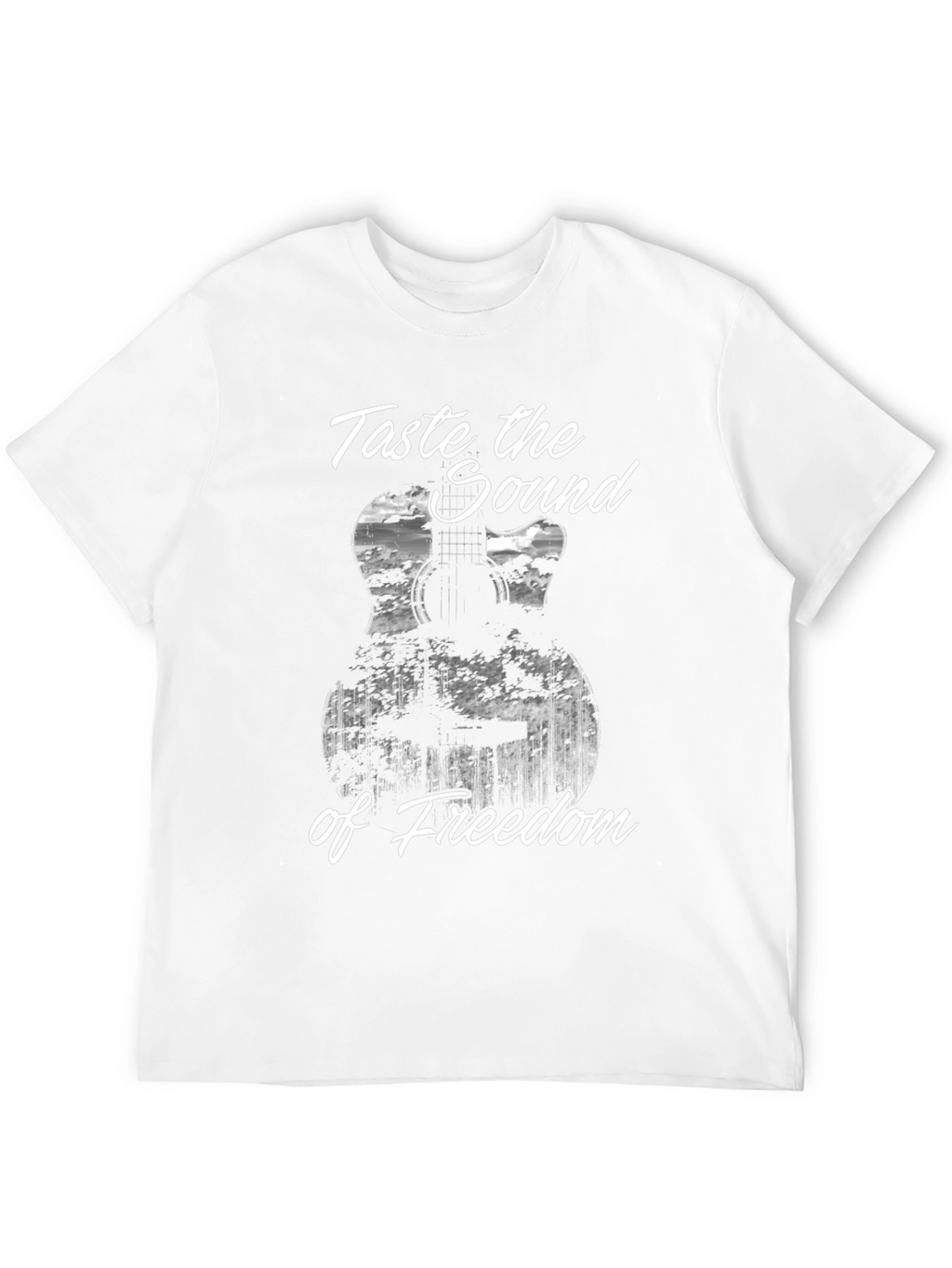 Taste the Sound of Freedom Guitar T-Shirt