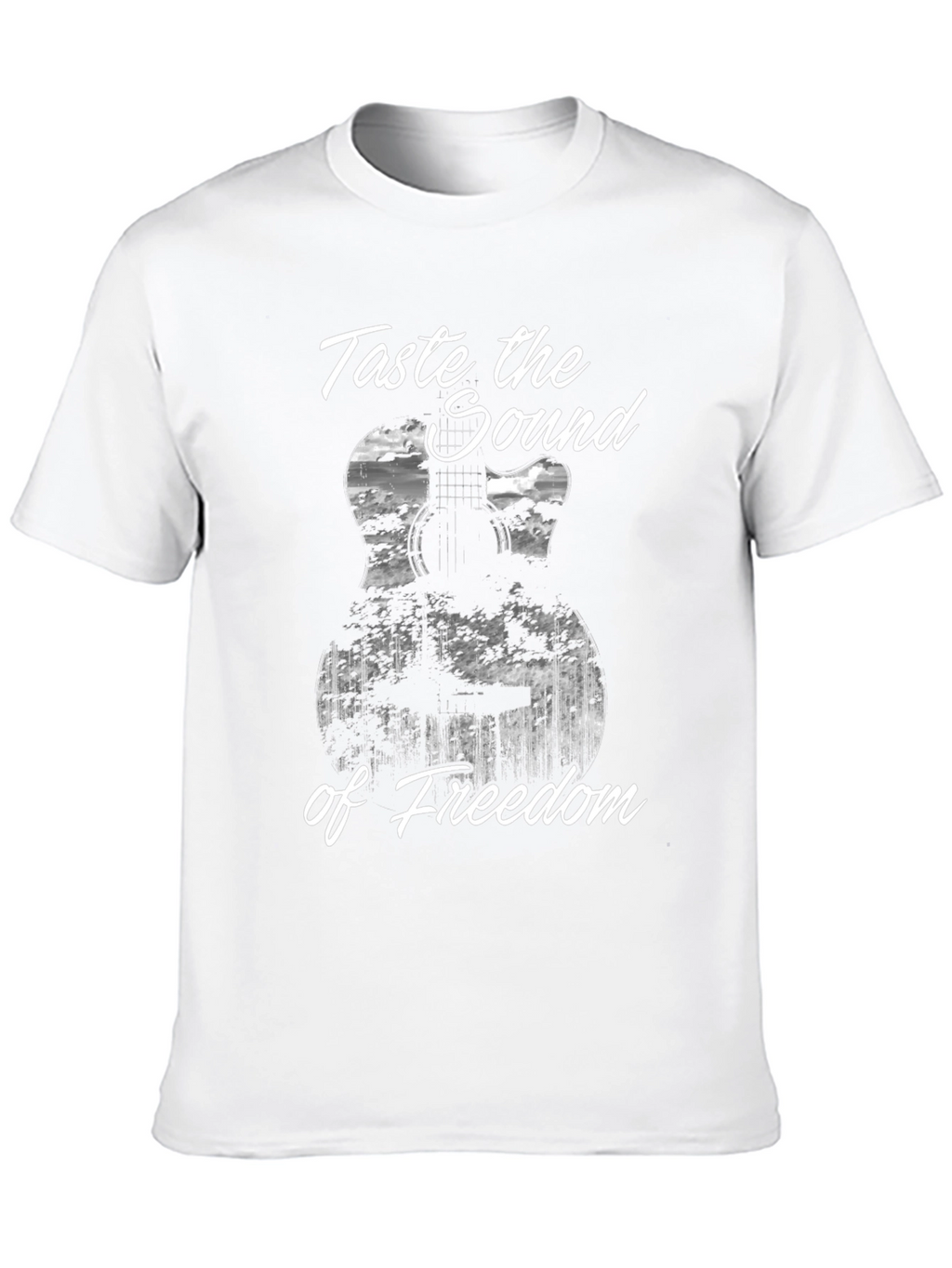 Taste the Sound of Freedom Guitar T-Shirt