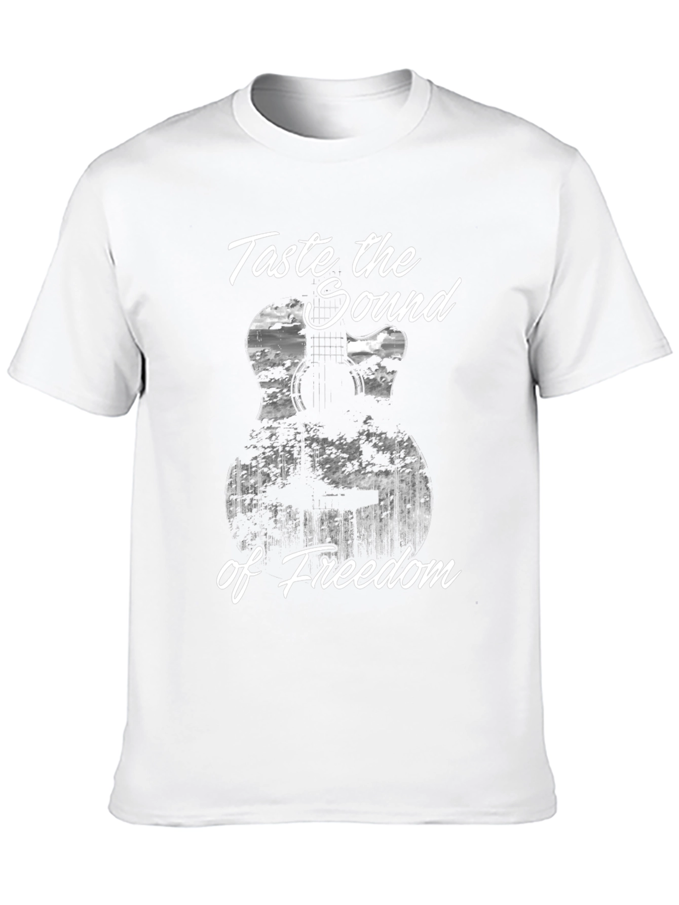 Taste the Sound of Freedom Guitar T-Shirt