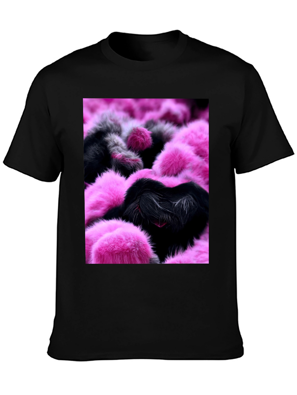 Fluffy Furry Style Graphic Tee