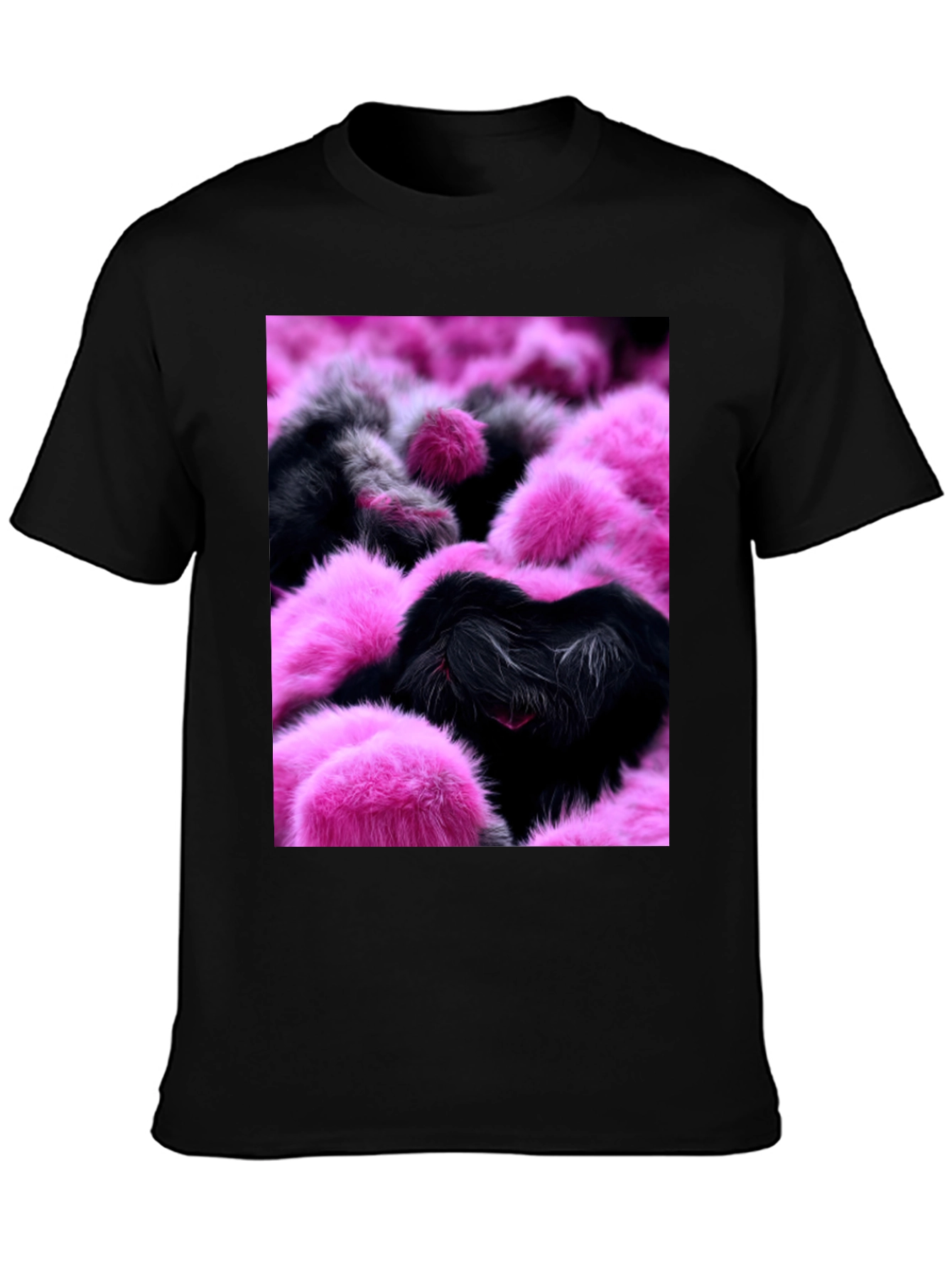 Fluffy Furry Style Graphic Tee