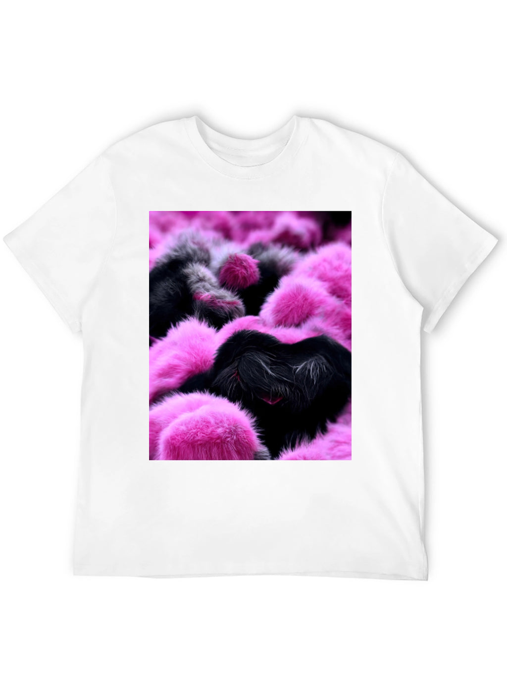 Fluffy Furry Style Graphic Tee