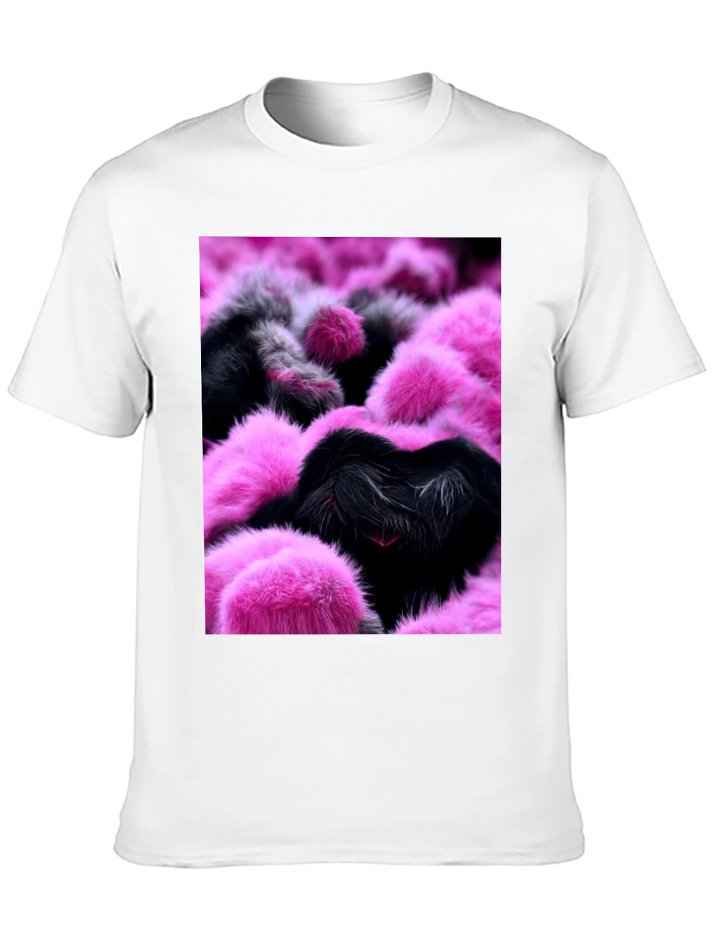 Fluffy Furry Style Graphic Tee