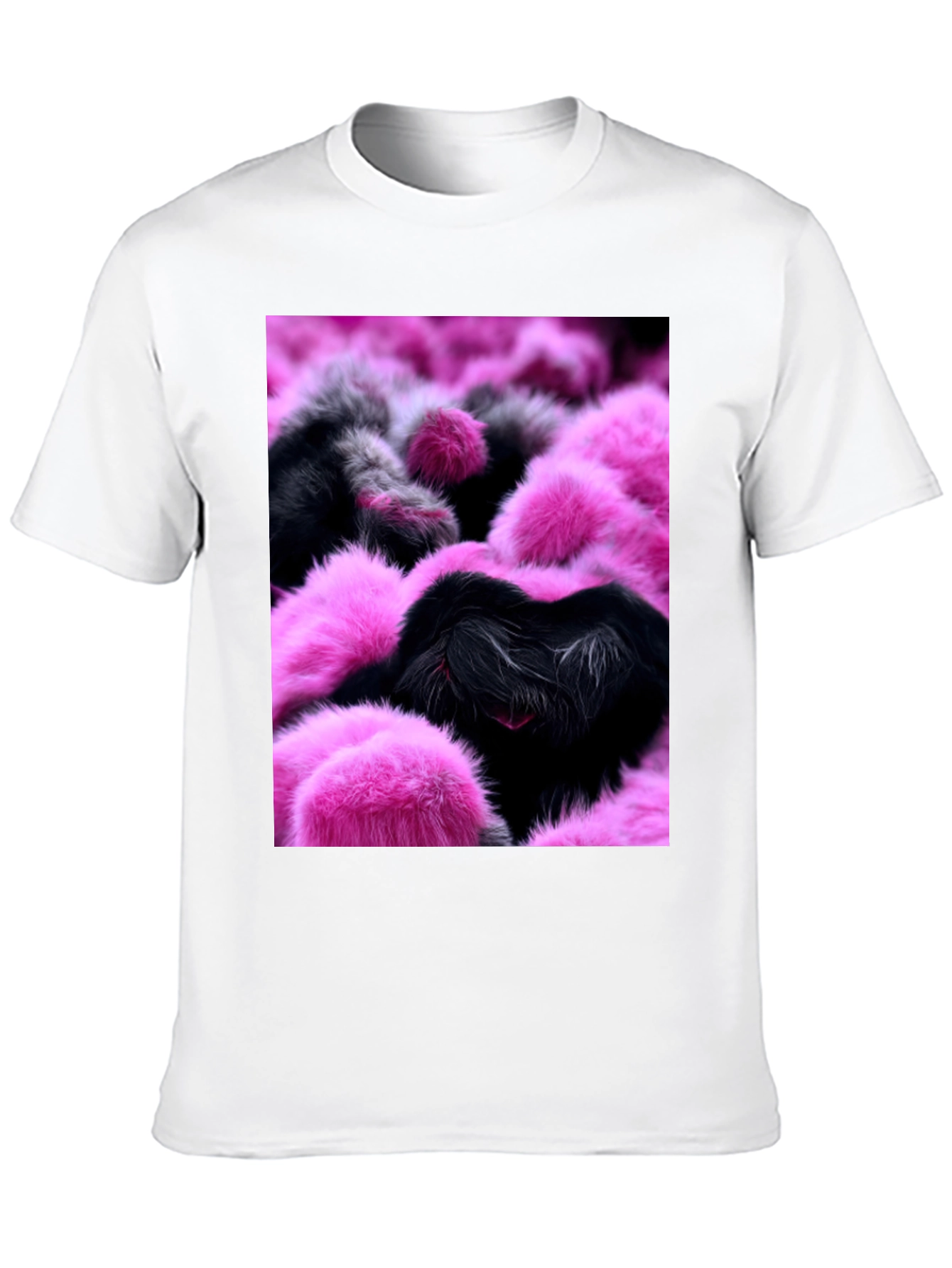 Fluffy Furry Style Graphic Tee