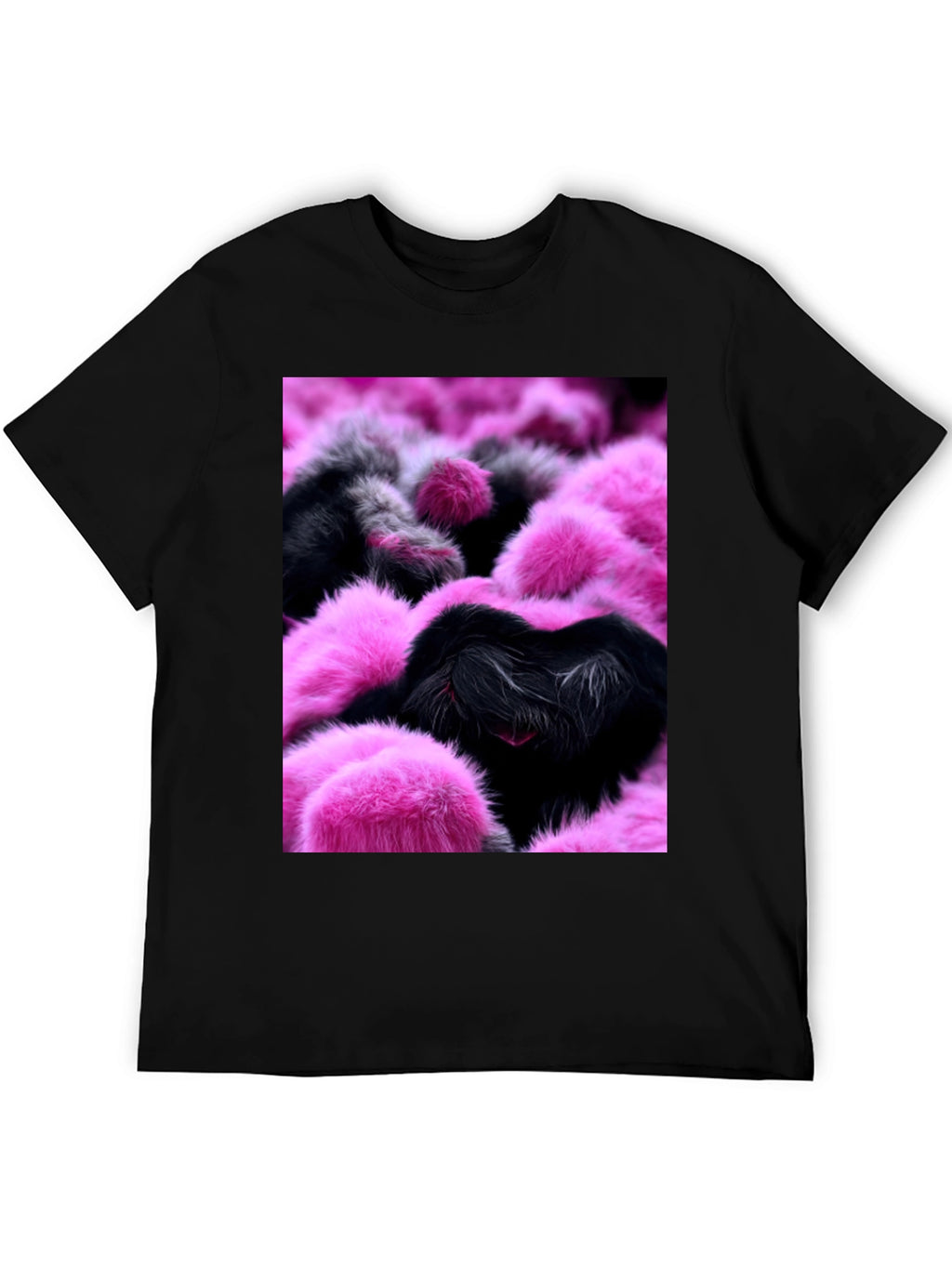 Fluffy Furry Style Graphic Tee