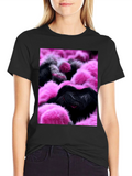 Fluffy Furry Style Graphic Tee