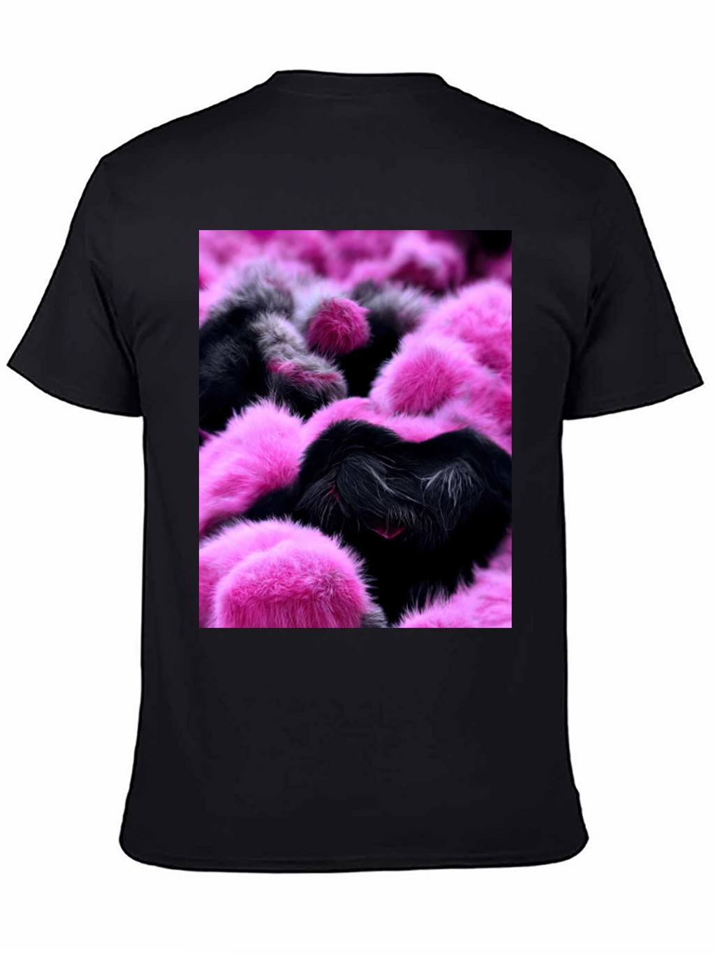 Fluffy Furry Style Graphic Tee