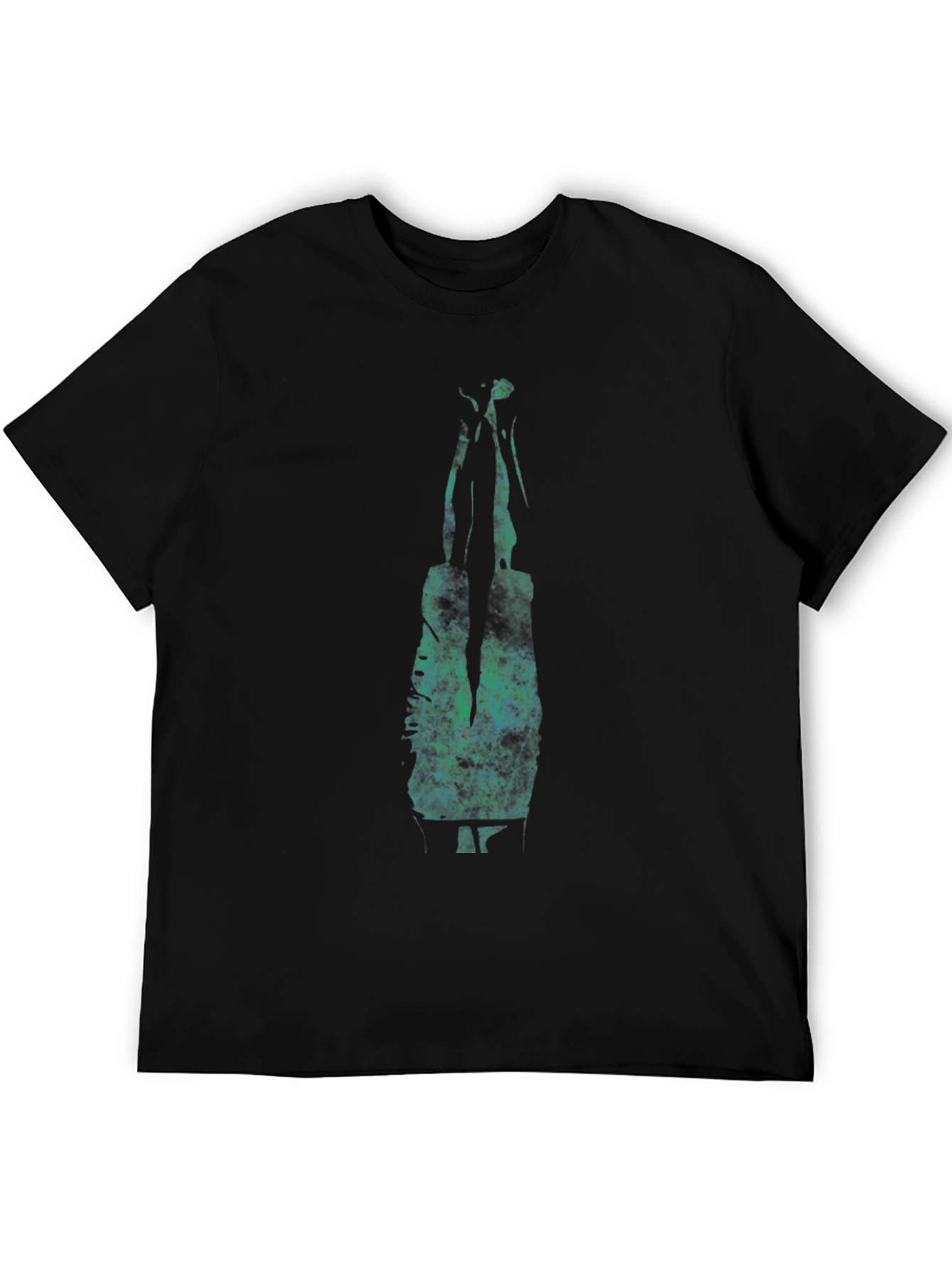 Graphic Print Black T-Shirt