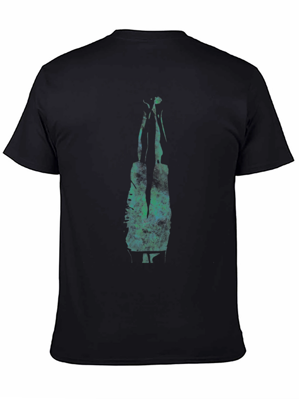 Graphic Print Black T-Shirt