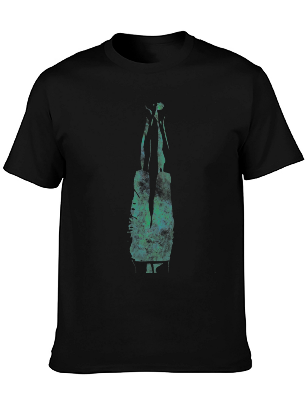 Graphic Print Black T-Shirt