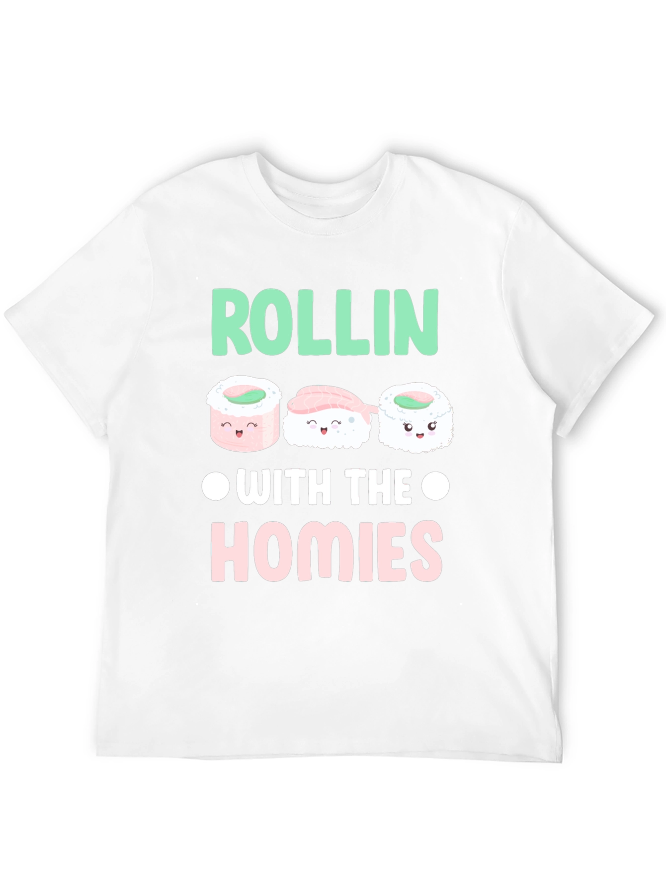 Sushi Rollin with the Homies Graphic Tee