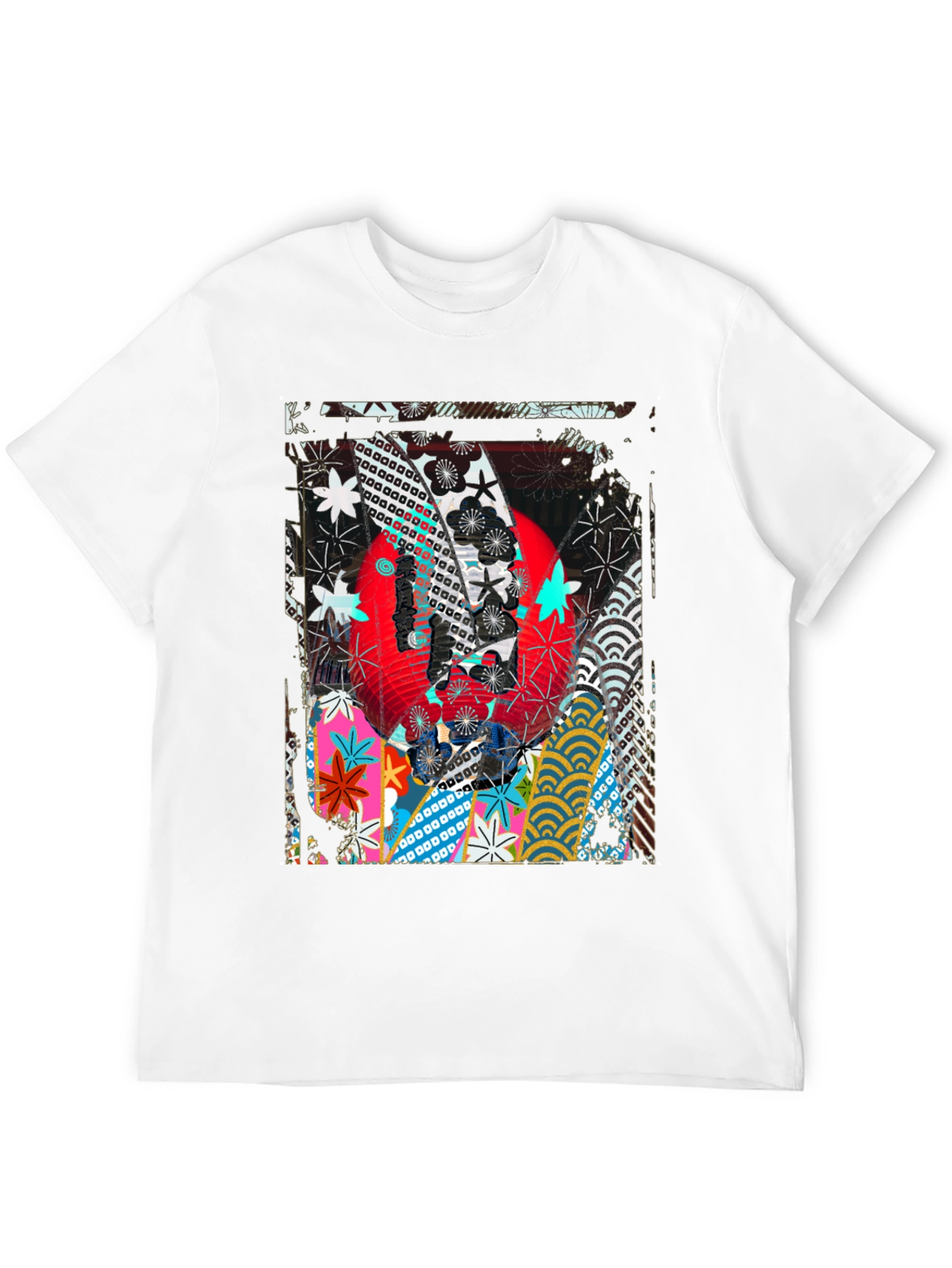 Abstract Graphic Print T-Shirt
