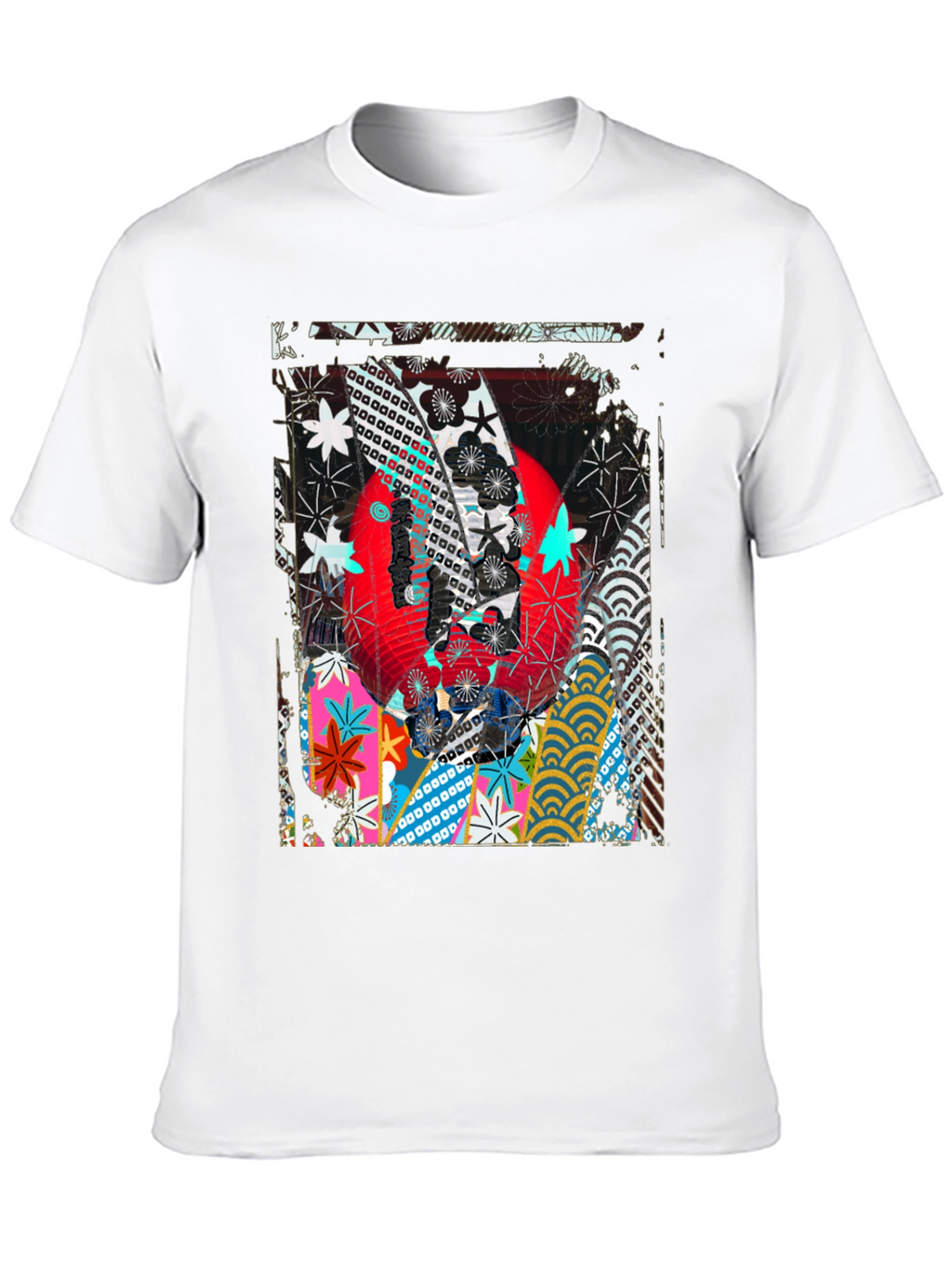 Abstract Graphic Print T-Shirt