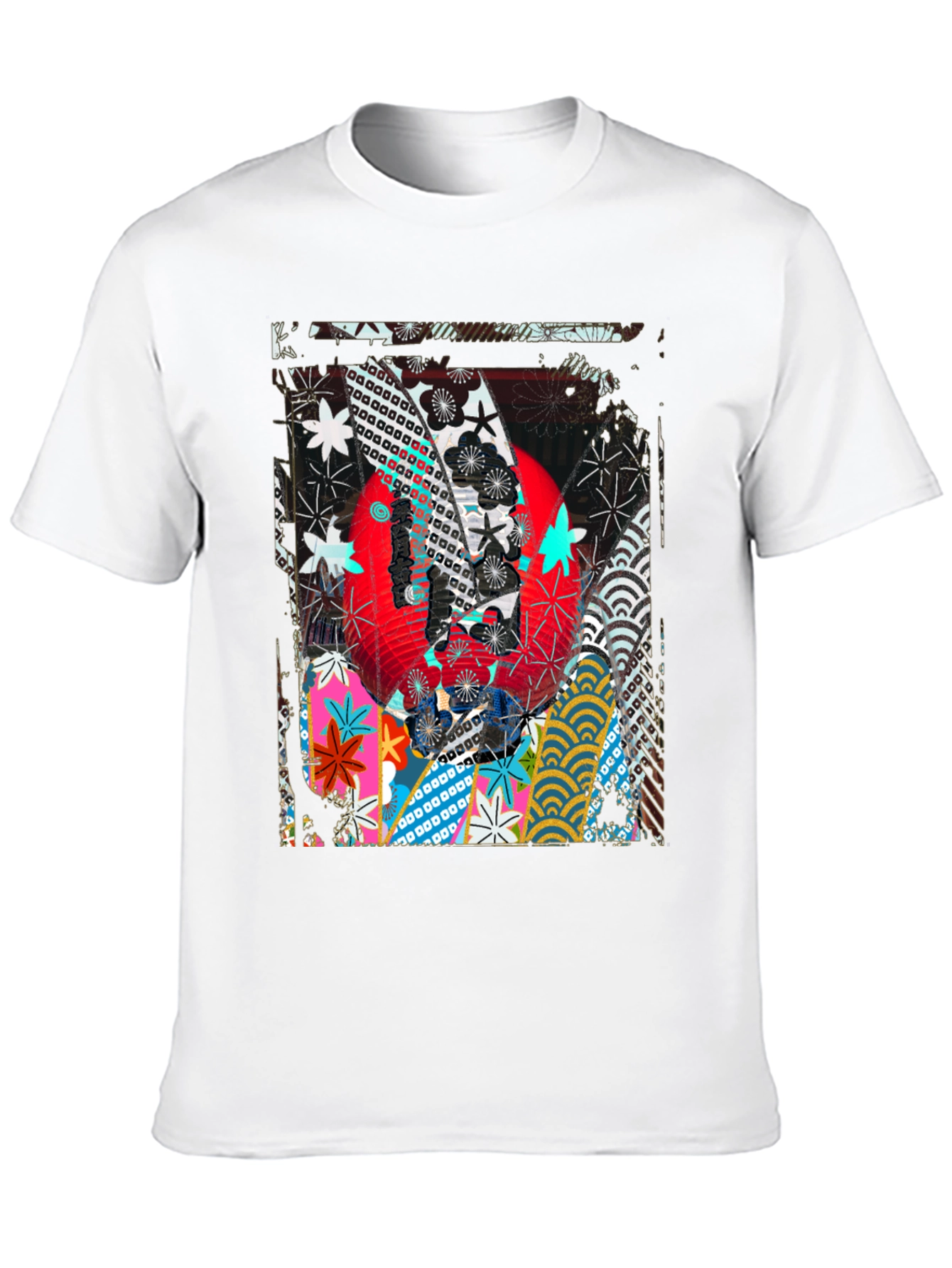 Abstract Graphic Print T-Shirt