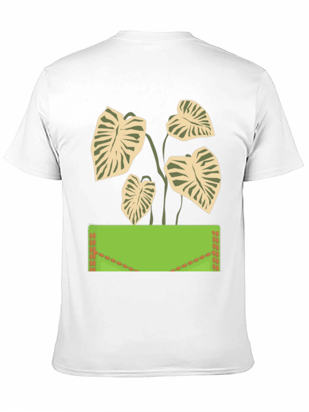 Leaf Graphic Black T-Shirt
