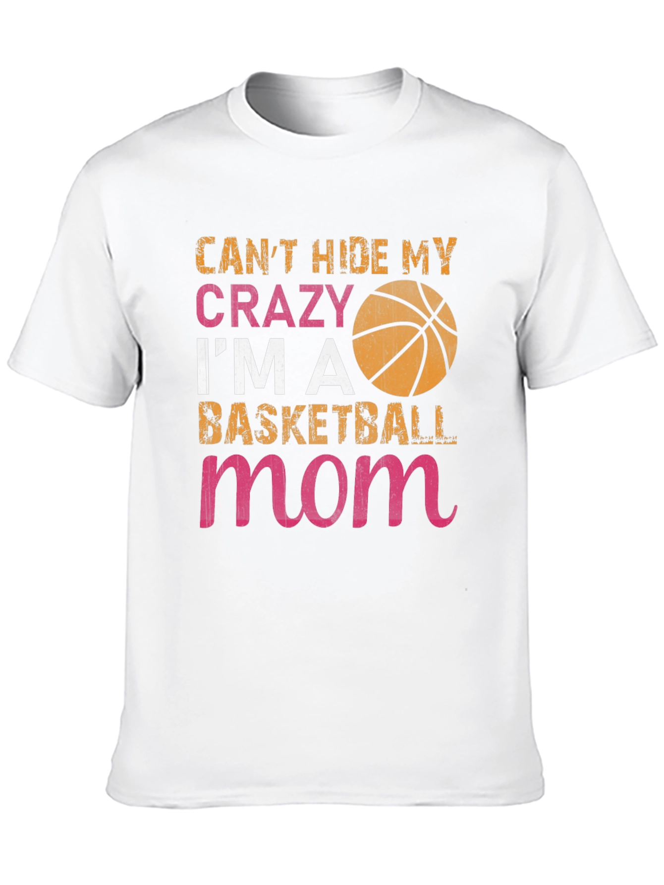 Crazy Basketball Mom T-Shirt - Black