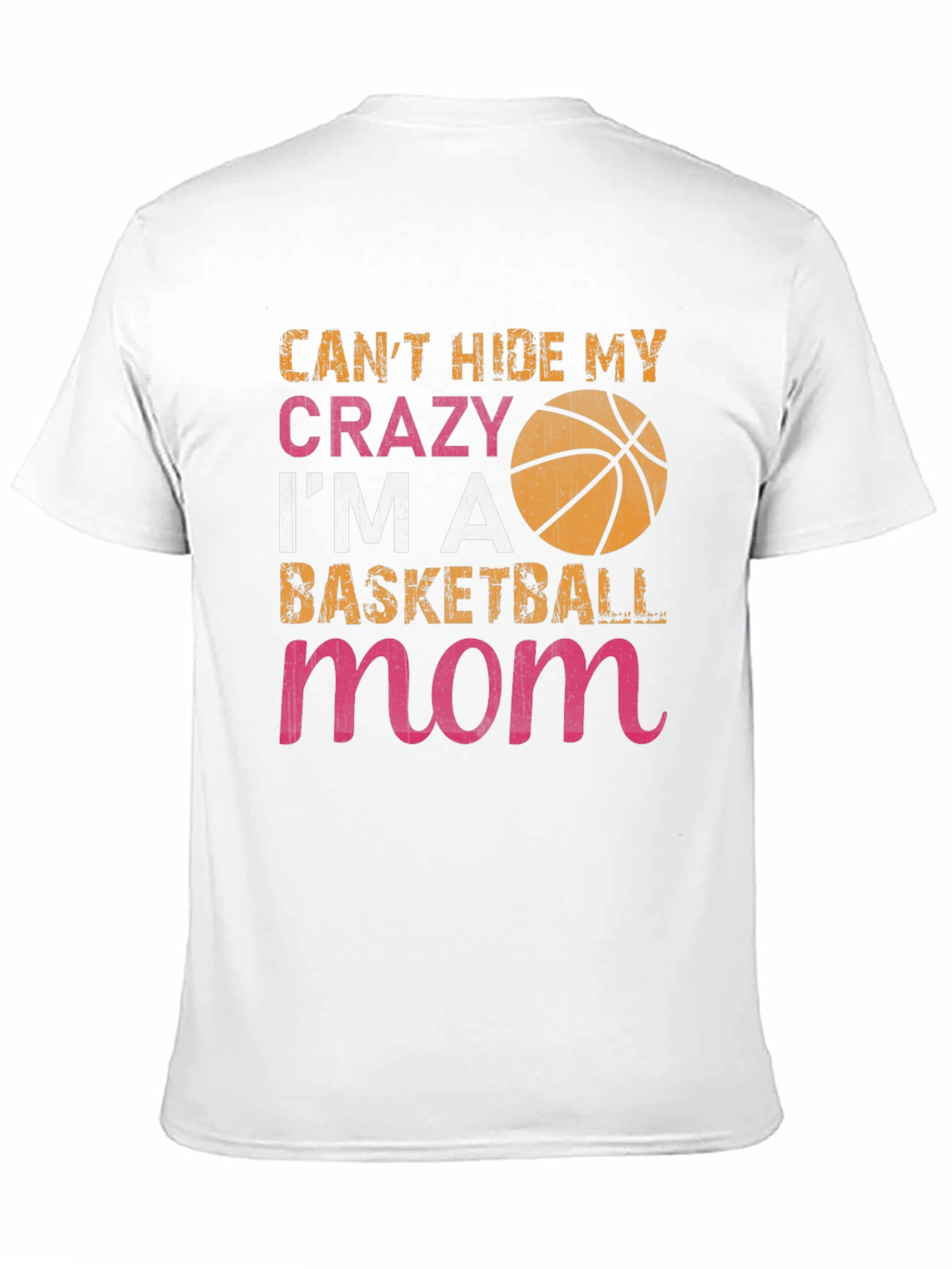 Crazy Basketball Mom T-Shirt - Black