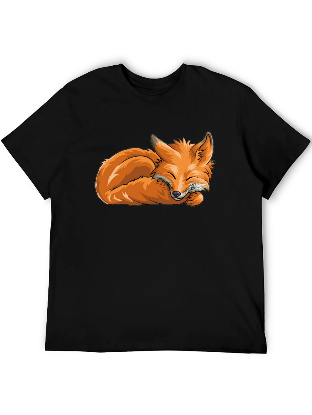 Fox Nap T-Shirt - Cute Animal Graphic Tee
