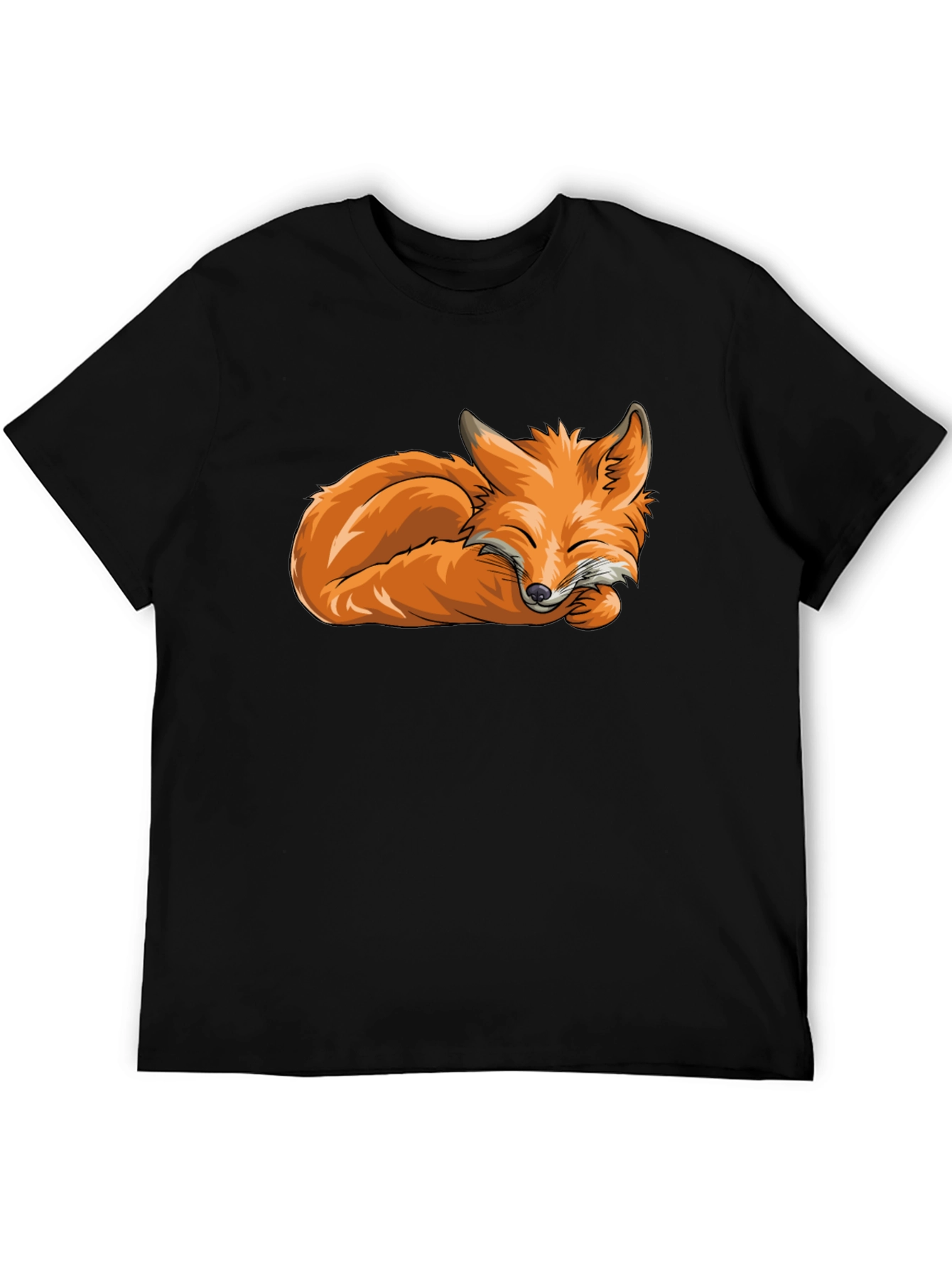Fox Nap T-Shirt - Cute Animal Graphic Tee