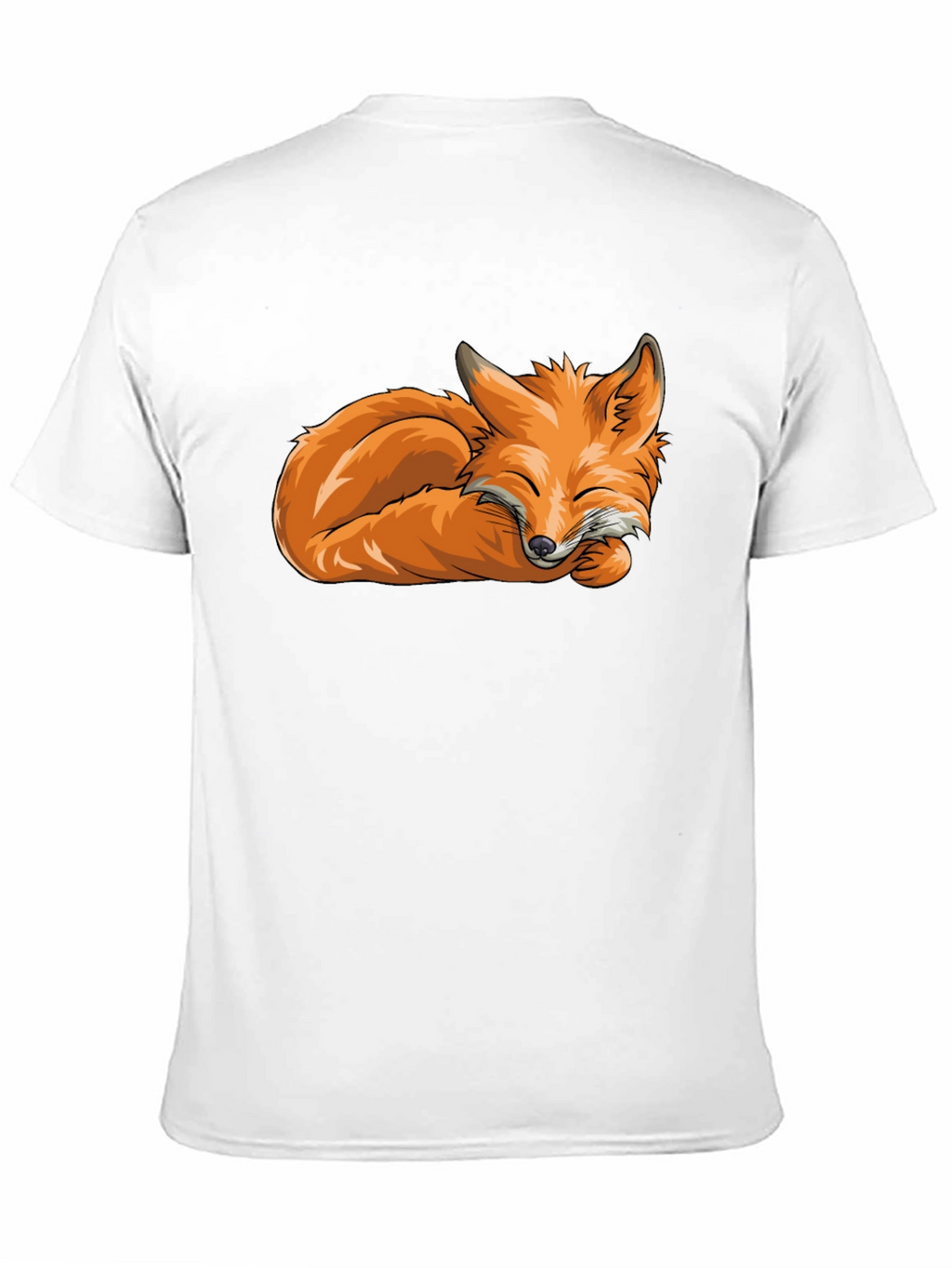 Fox Nap T-Shirt - Cute Animal Graphic Tee