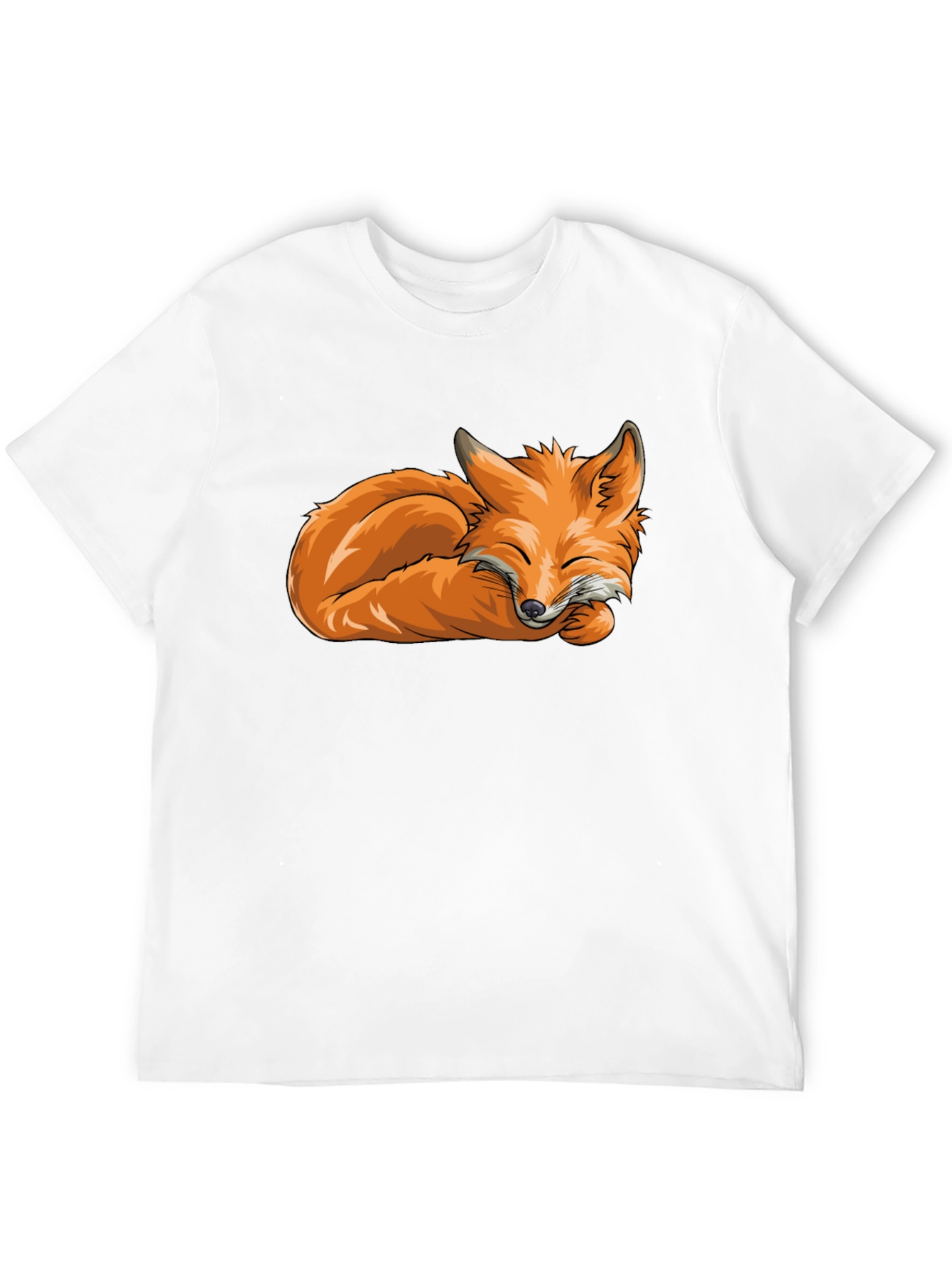 Fox Nap T-Shirt - Cute Animal Graphic Tee