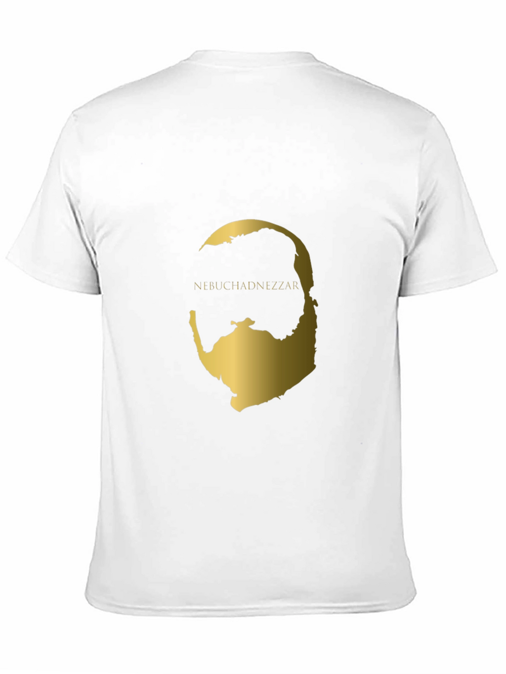 Nebuchadnezzar Gold Graphic Black T-Shirt