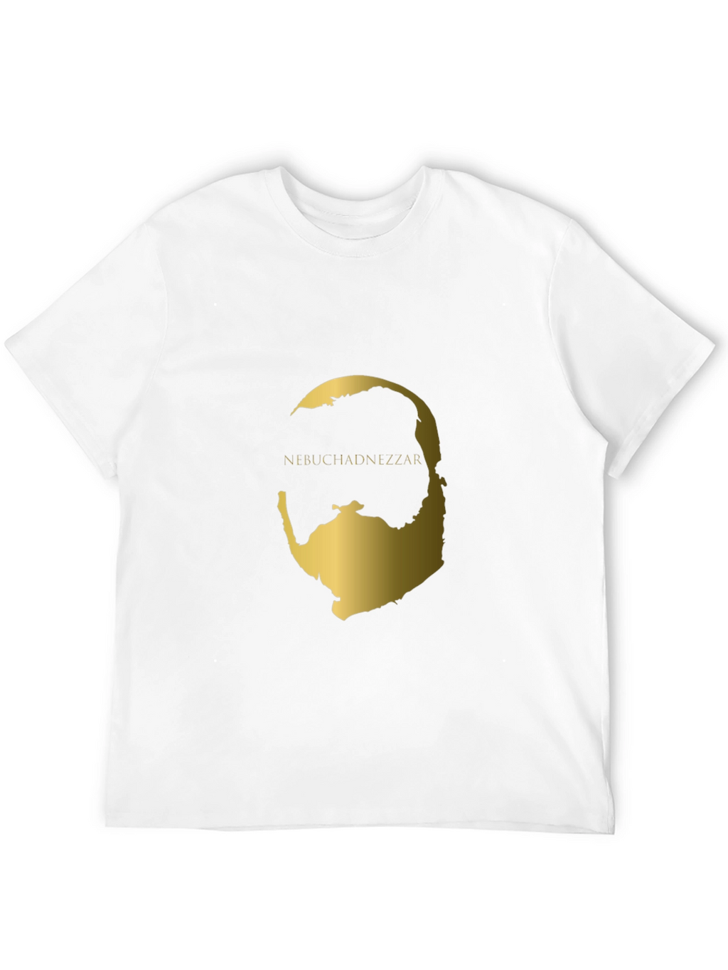 Nebuchadnezzar Gold Graphic Black T-Shirt